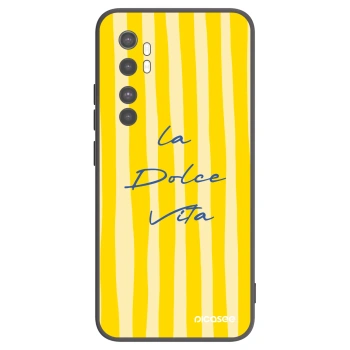 Picasee husă neagră din silicon pentru Xiaomi Mi Note 10 Lite - Ladolcevita