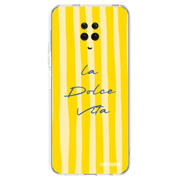 Picasee husă transparentă din silicon pentru Xiaomi Redmi Note 9S - Ladolcevita
