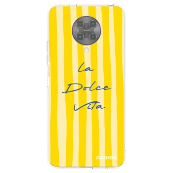 Picasee husă transparentă din silicon pentru Xiaomi Poco F2 Pro - Ladolcevita