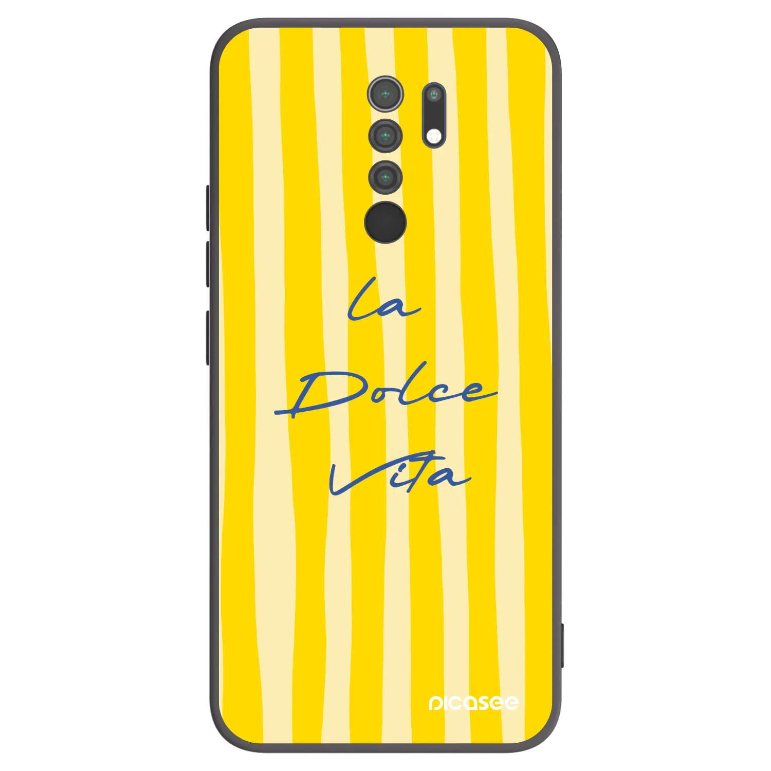 Picasee husă neagră din silicon pentru Xiaomi Redmi 9 - Ladolcevita