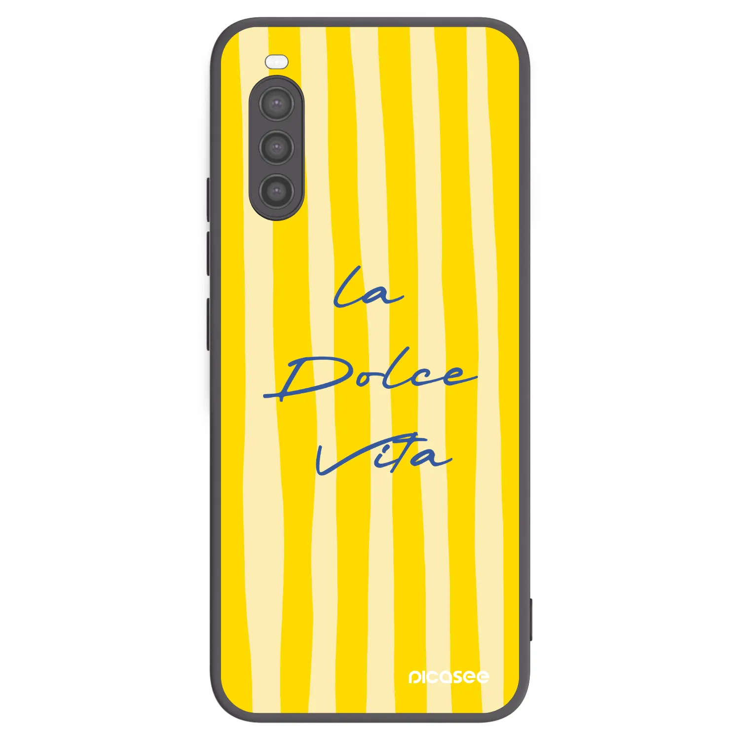 Picasee husă neagră din silicon pentru Sony Xperia 10 II - Ladolcevita