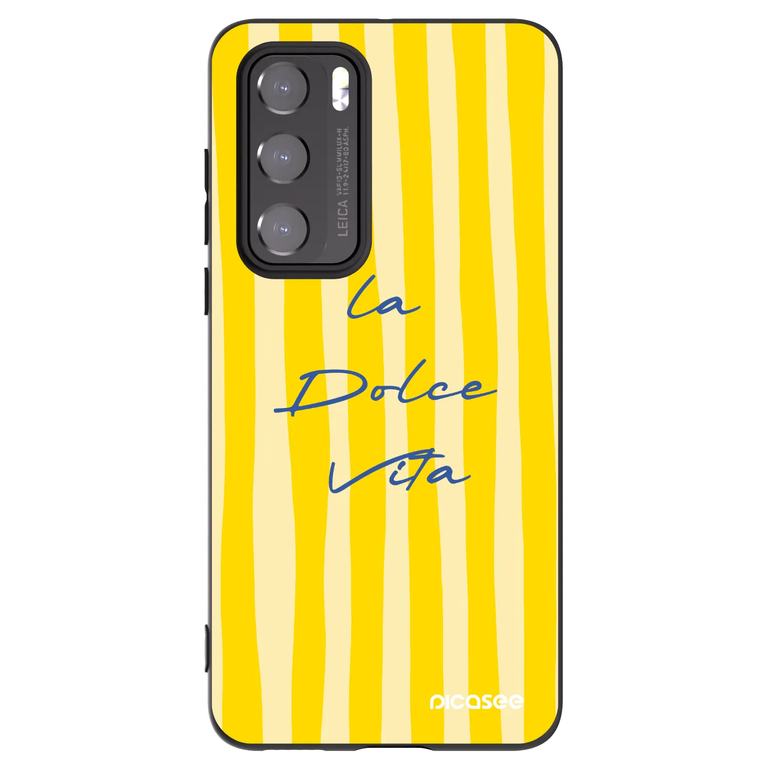 Picasee husă neagră din silicon pentru Huawei P40 - Ladolcevita