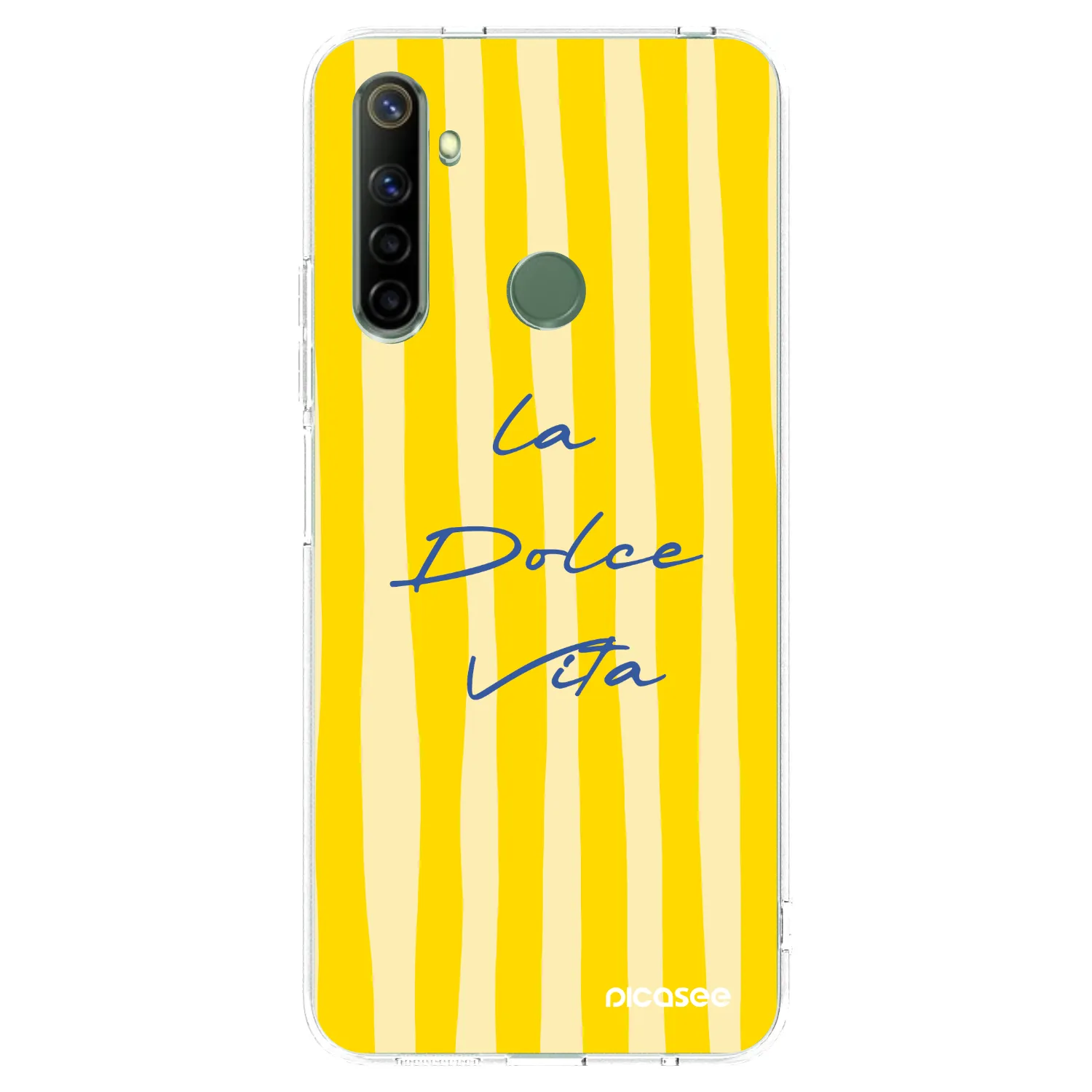 Picasee husă transparentă din silicon pentru Realme 6i - Ladolcevita