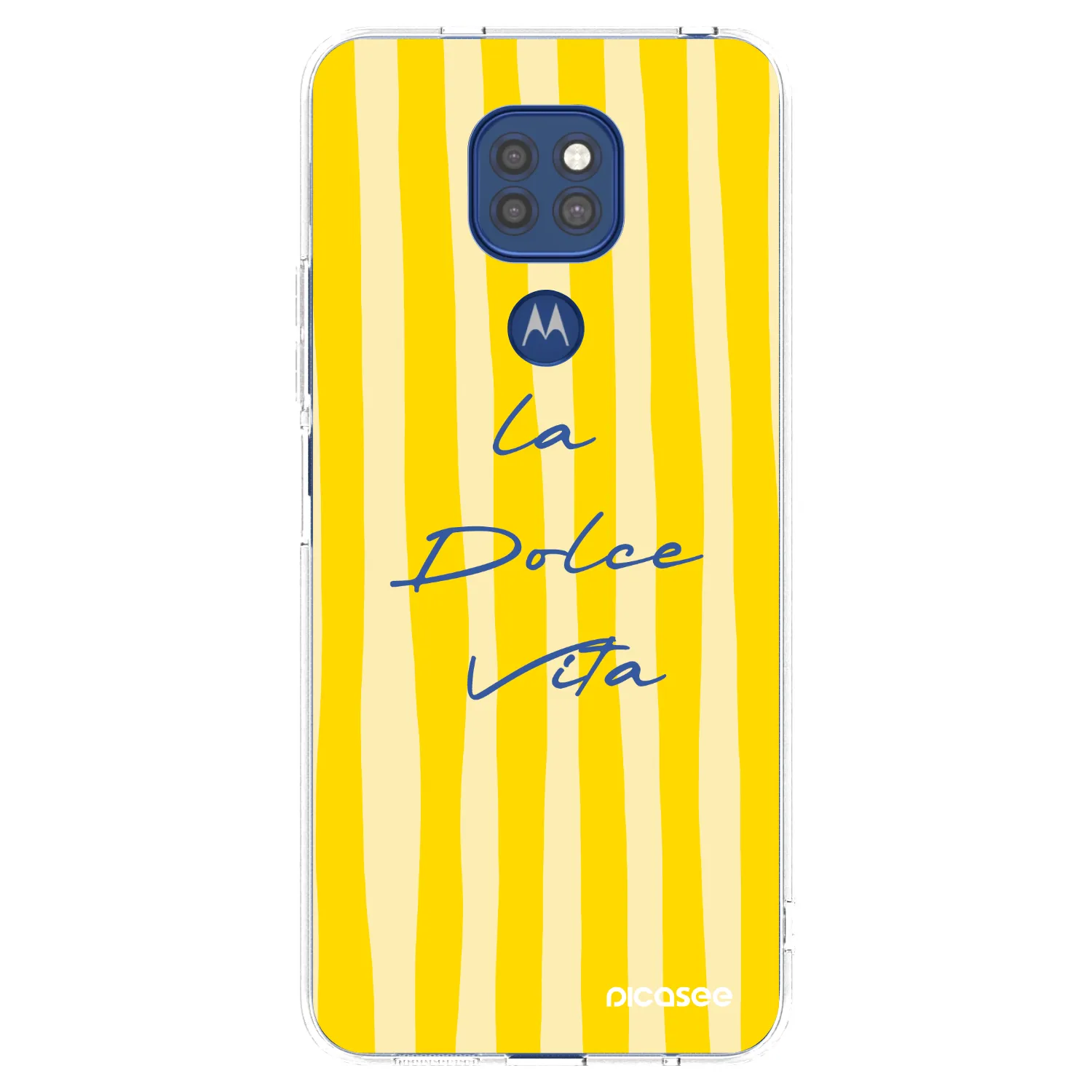Picasee husă transparentă din silicon pentru Motorola Moto G9 Play - Ladolcevita