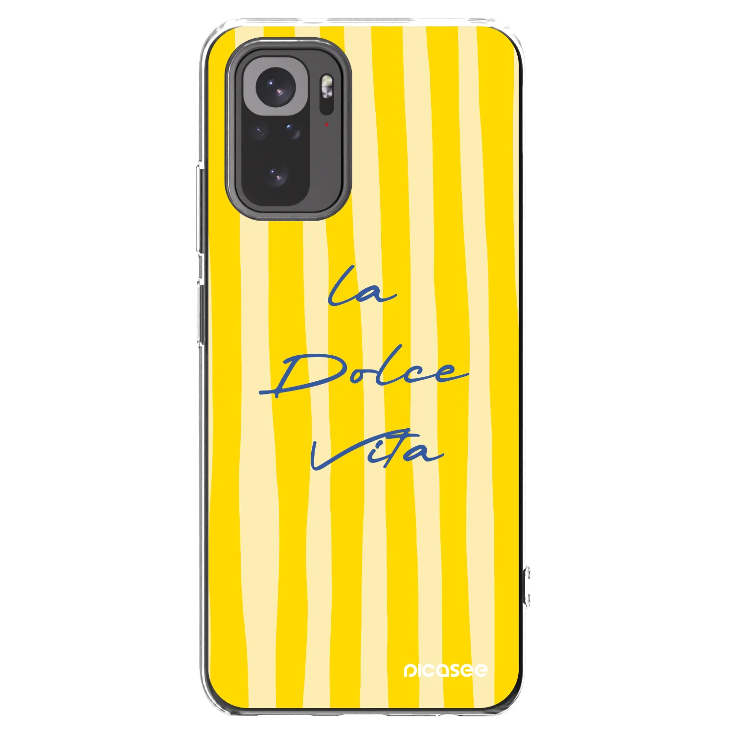 Picasee husă transparentă din silicon pentru Xiaomi Redmi Note 10S - Ladolcevita