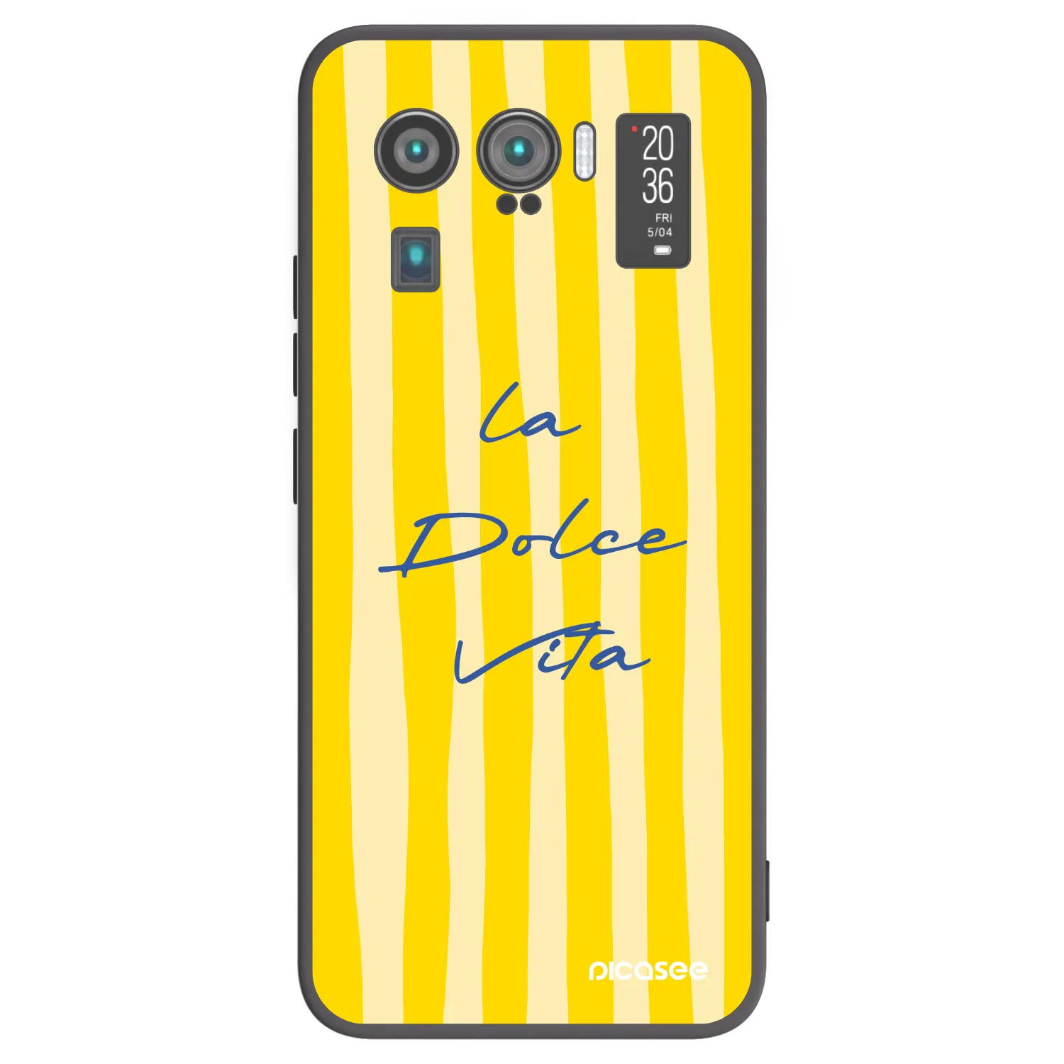 Picasee husă neagră din silicon pentru Xiaomi Mi 11 Ultra - Ladolcevita