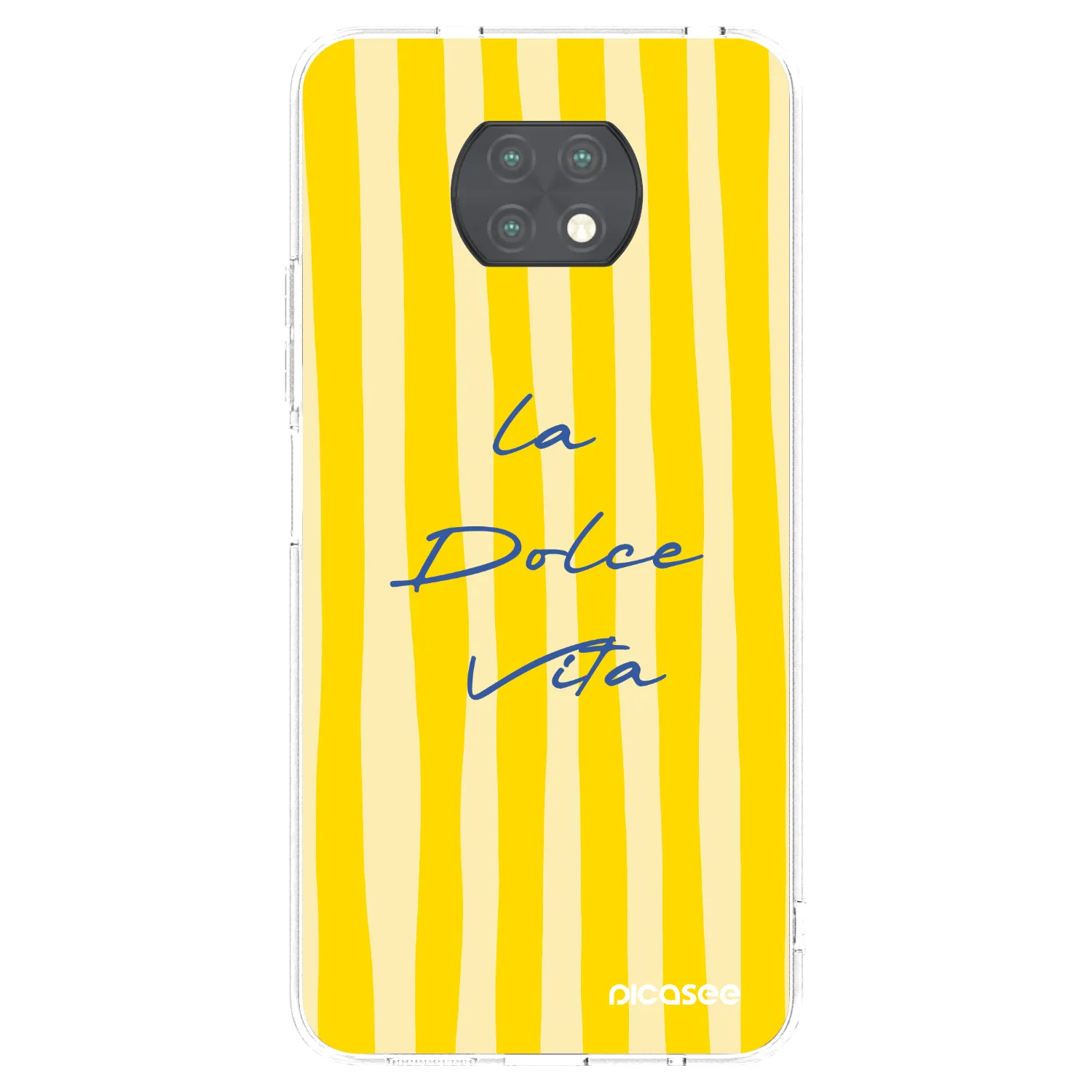 Picasee husă transparentă din silicon pentru Xiaomi Redmi Note 9T - Ladolcevita