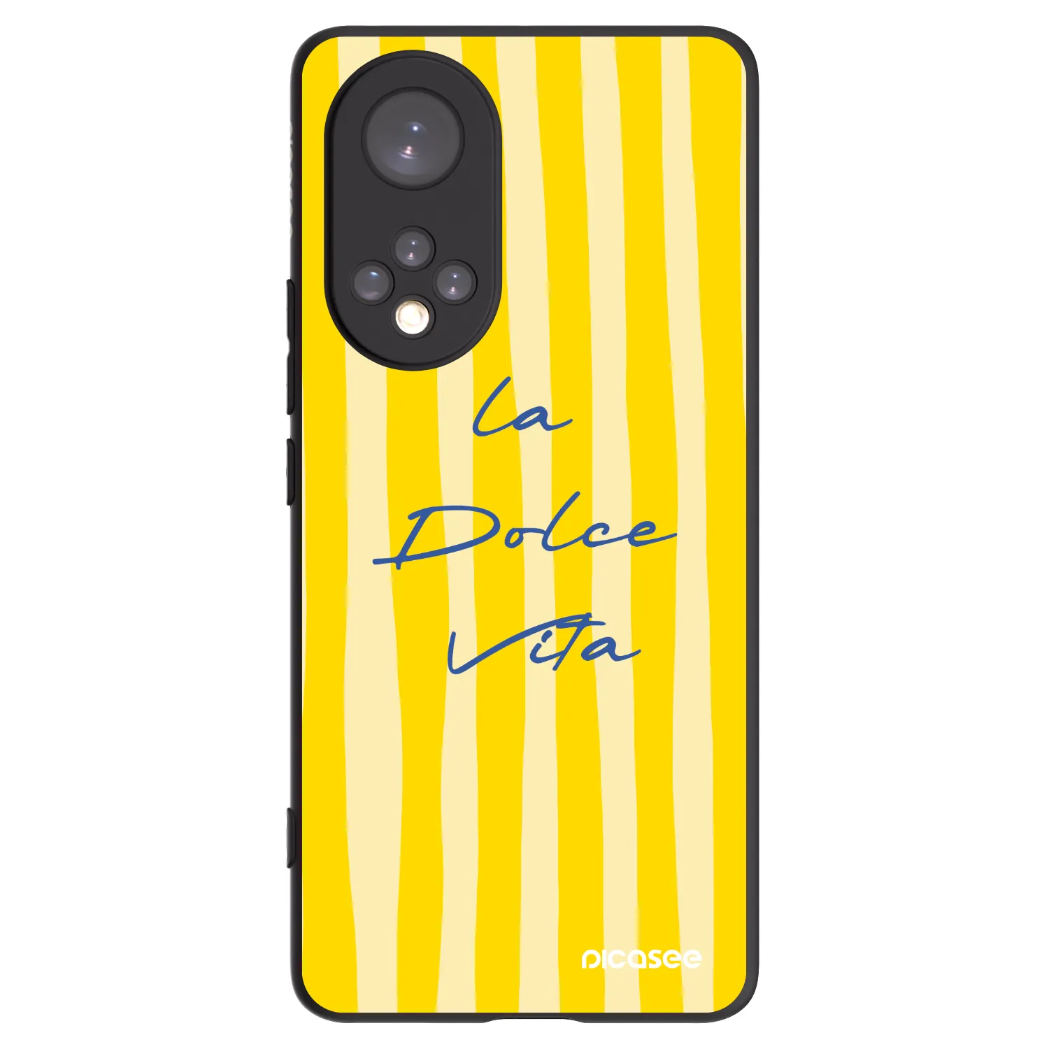 Picasee husă neagră din silicon pentru Huawei Nova 9 - Ladolcevita