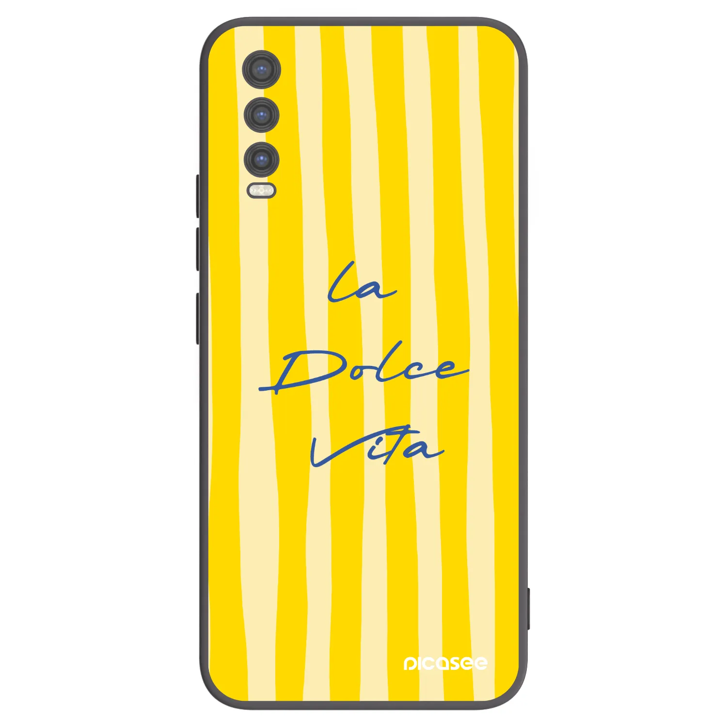 Picasee husă neagră din silicon pentru Vivo Y20s - Ladolcevita