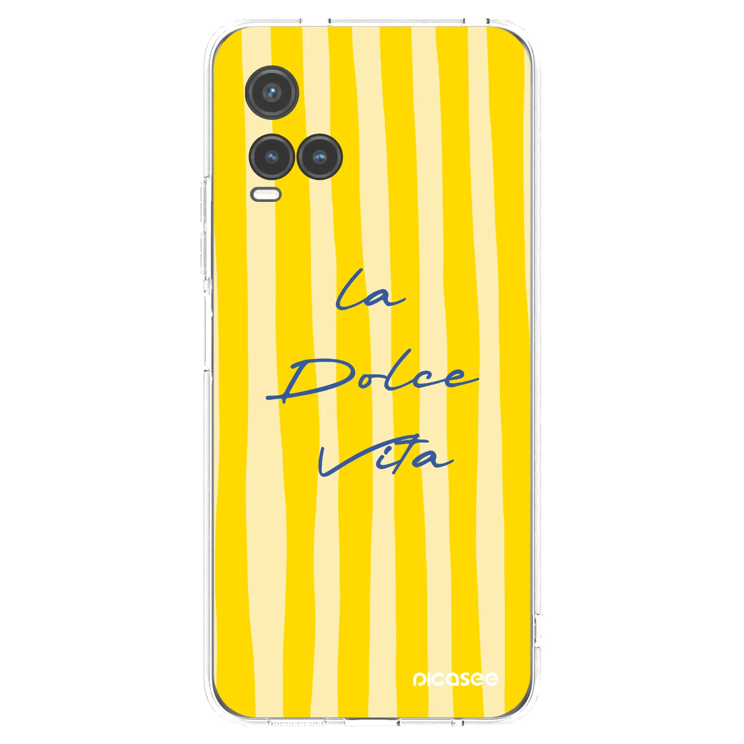 Picasee husă transparentă din silicon pentru Vivo Y33s - Ladolcevita