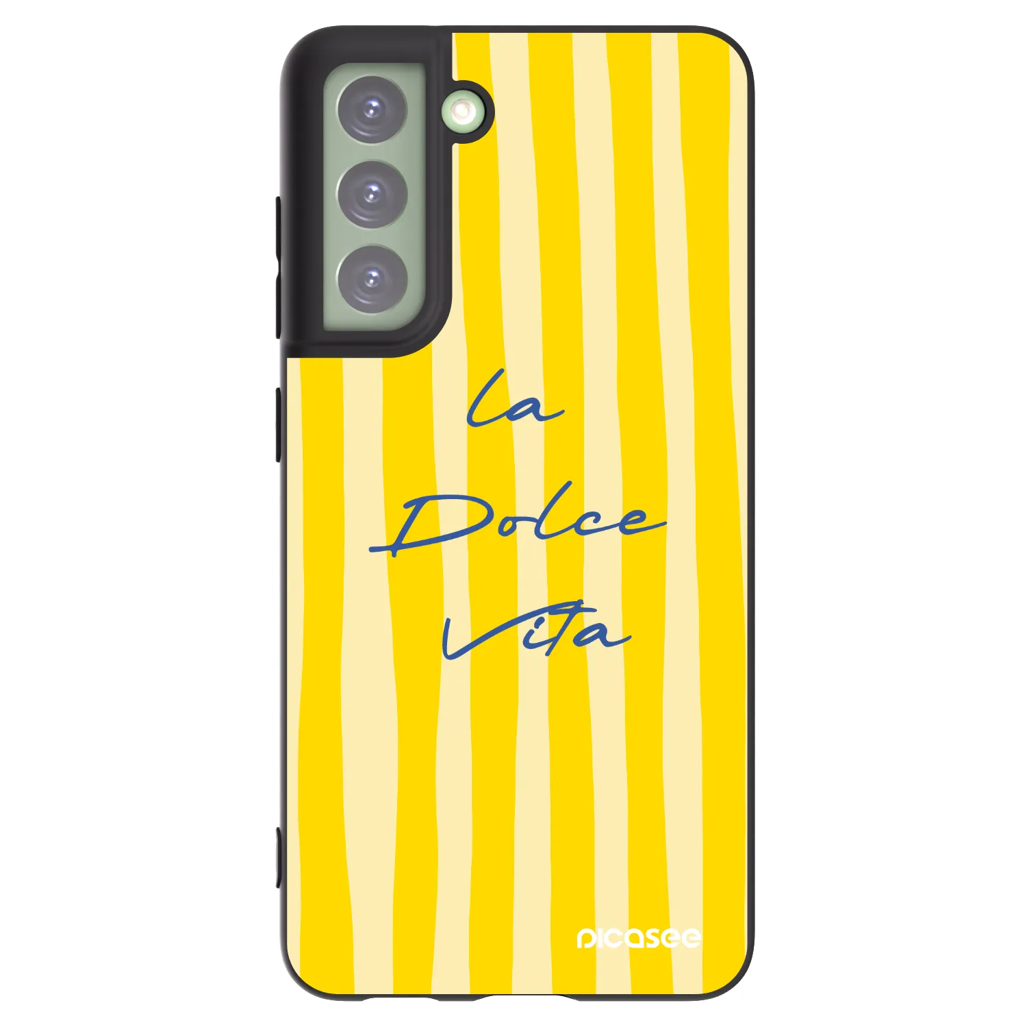 Picasee husă neagră din silicon pentru Samsung Galaxy S21 FE 5G - Ladolcevita