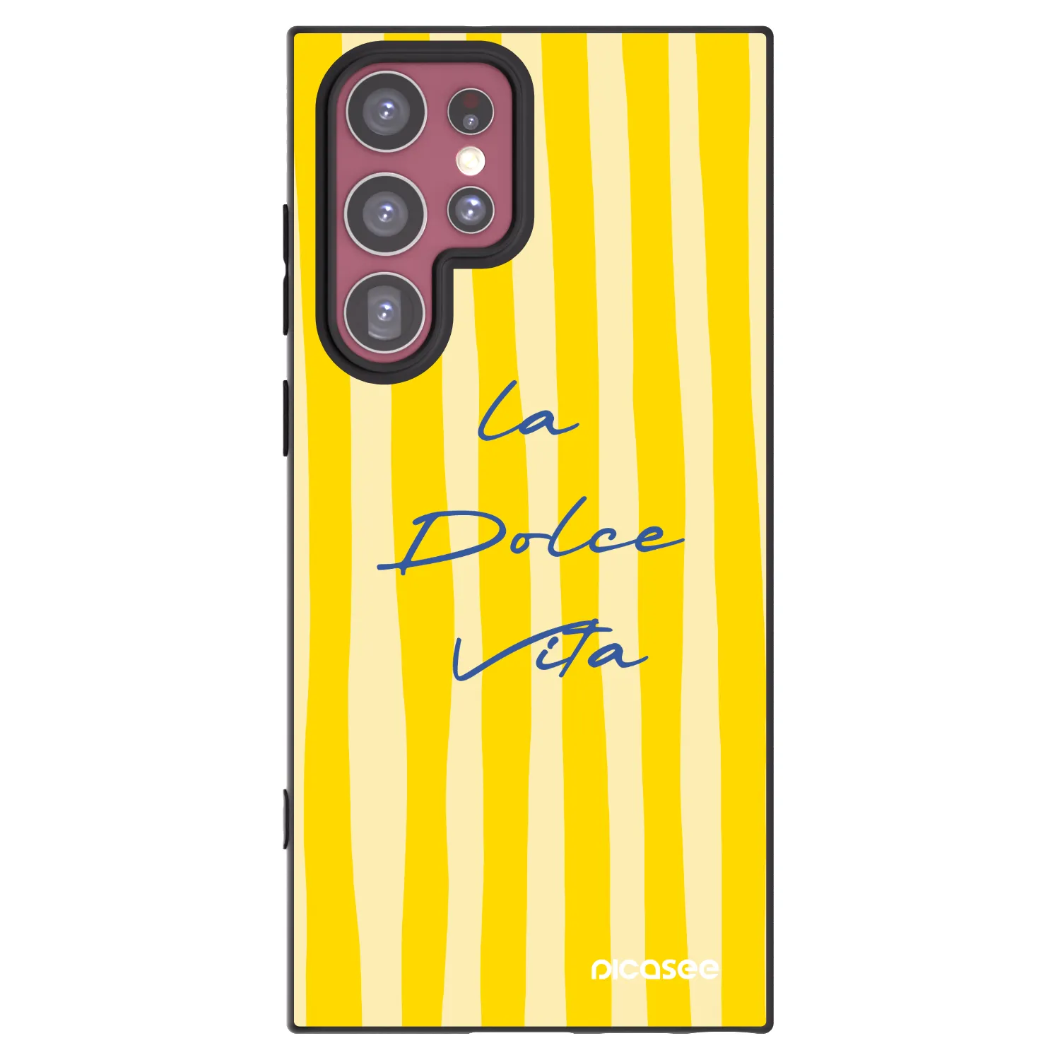 Picasee husă neagră din silicon pentru Samsung Galaxy S22 Ultra 5G - Ladolcevita