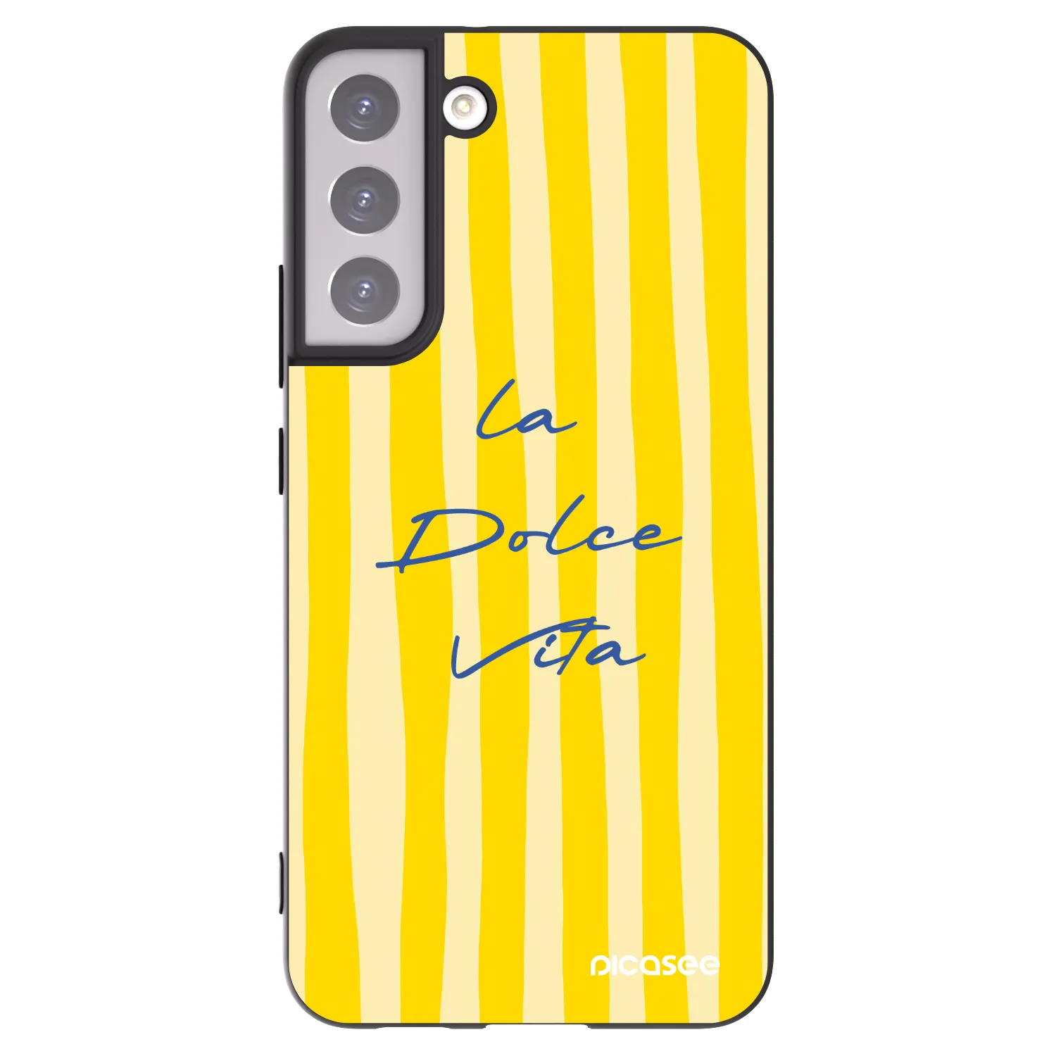 Picasee husă neagră din silicon pentru Samsung Galaxy S22+ 5G - Ladolcevita