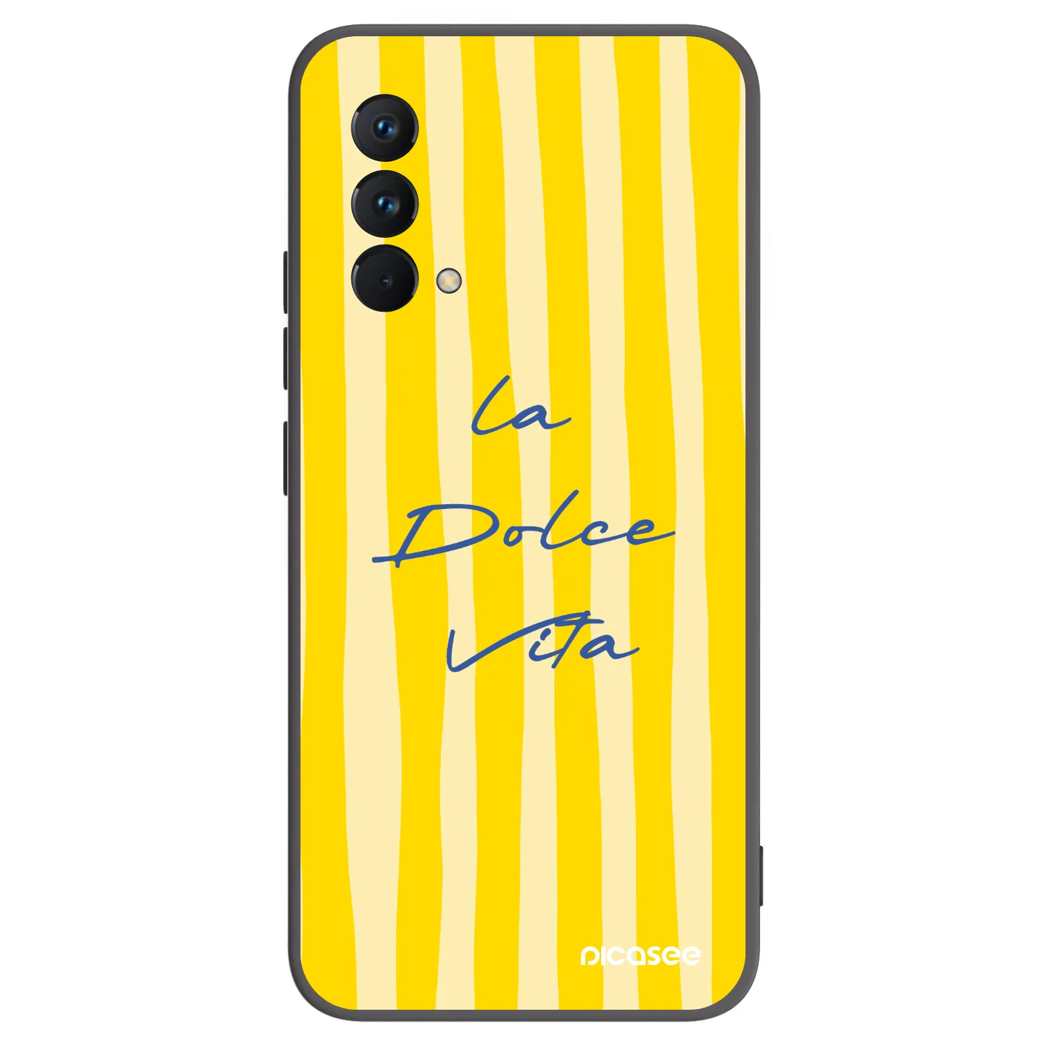 Picasee husă neagră din silicon pentru Realme GT Master Edition 5G - Ladolcevita