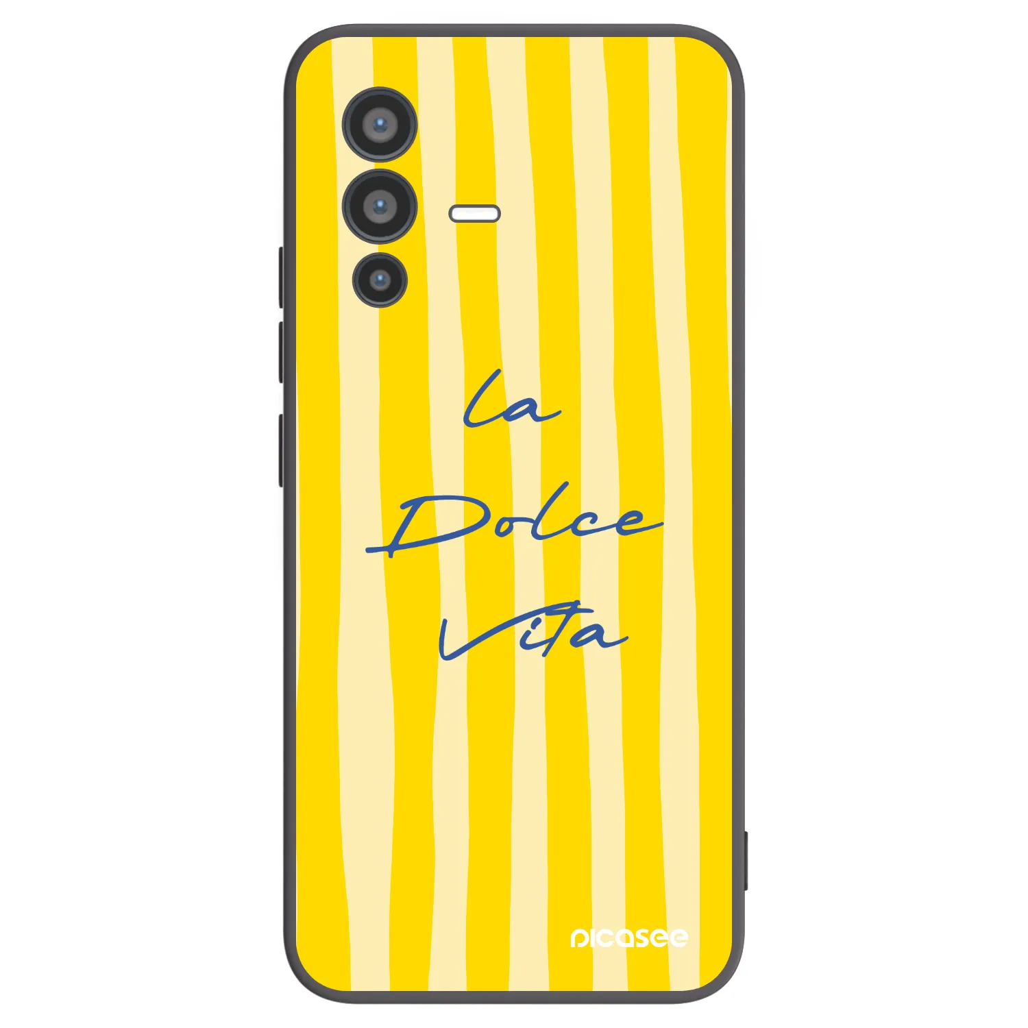Picasee husă neagră din silicon pentru Vivo V23 5G - Ladolcevita
