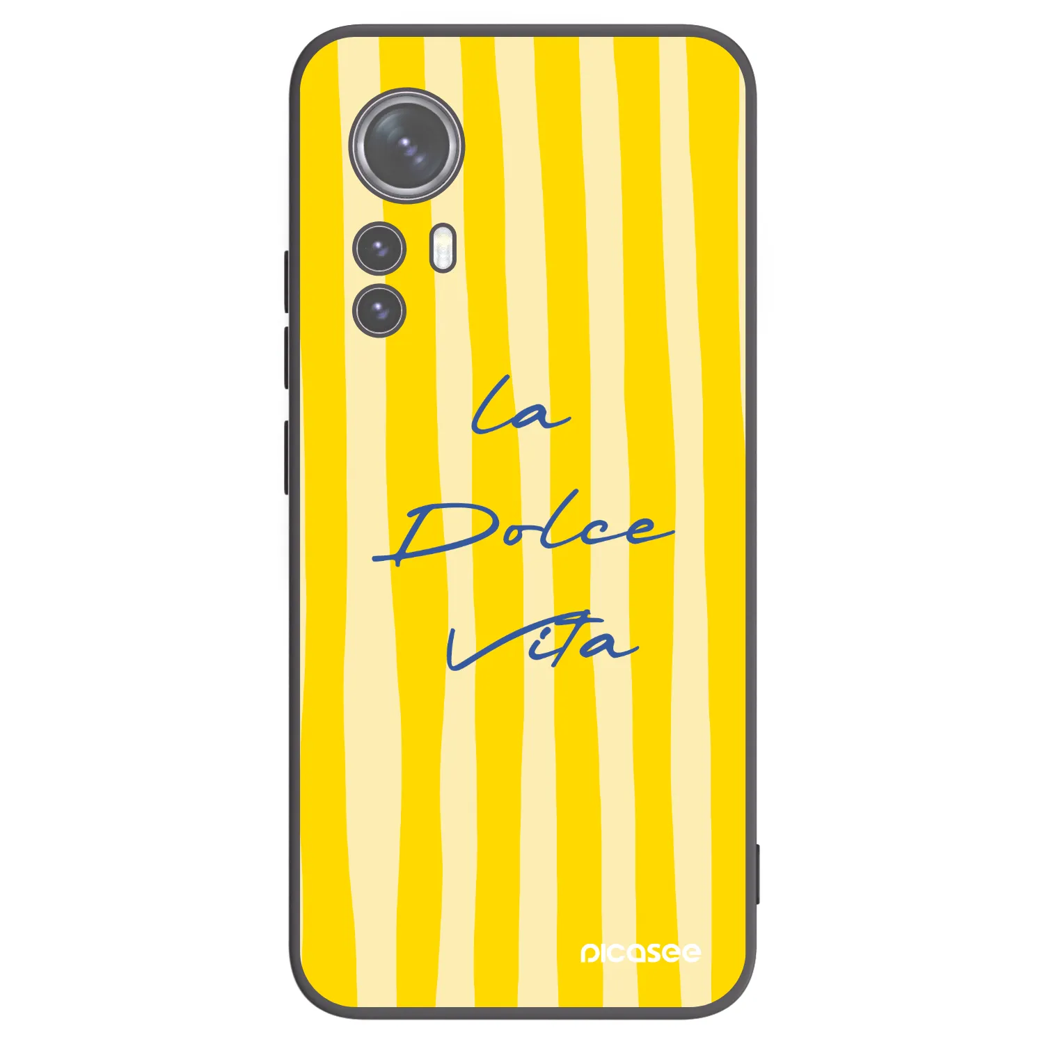 Picasee husă neagră din silicon pentru Xiaomi 12X - Ladolcevita