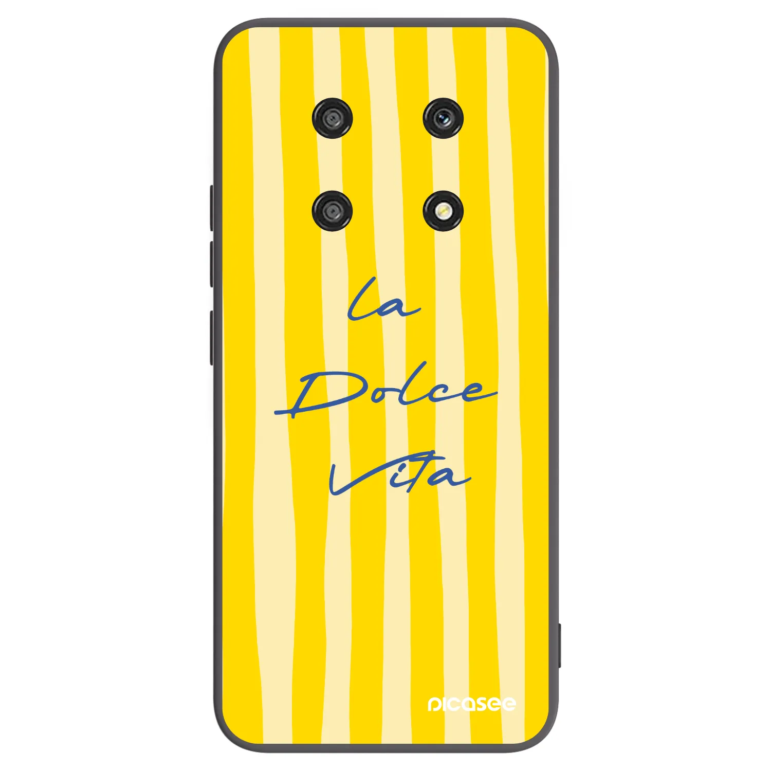 Picasee husă neagră din silicon pentru Honor Magic4 Lite 5G - Ladolcevita