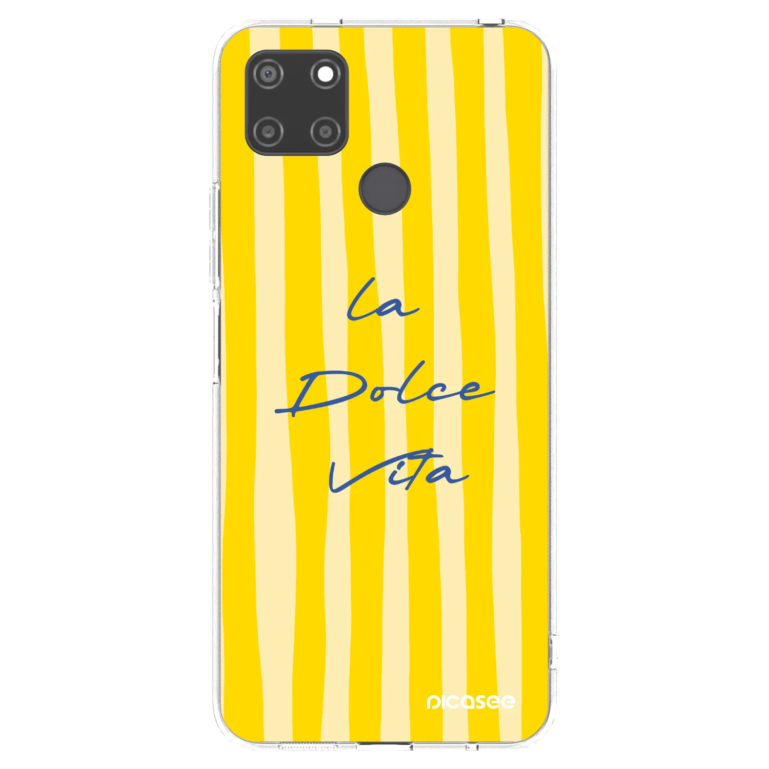 Picasee husă transparentă din silicon pentru Realme C21Y - Ladolcevita