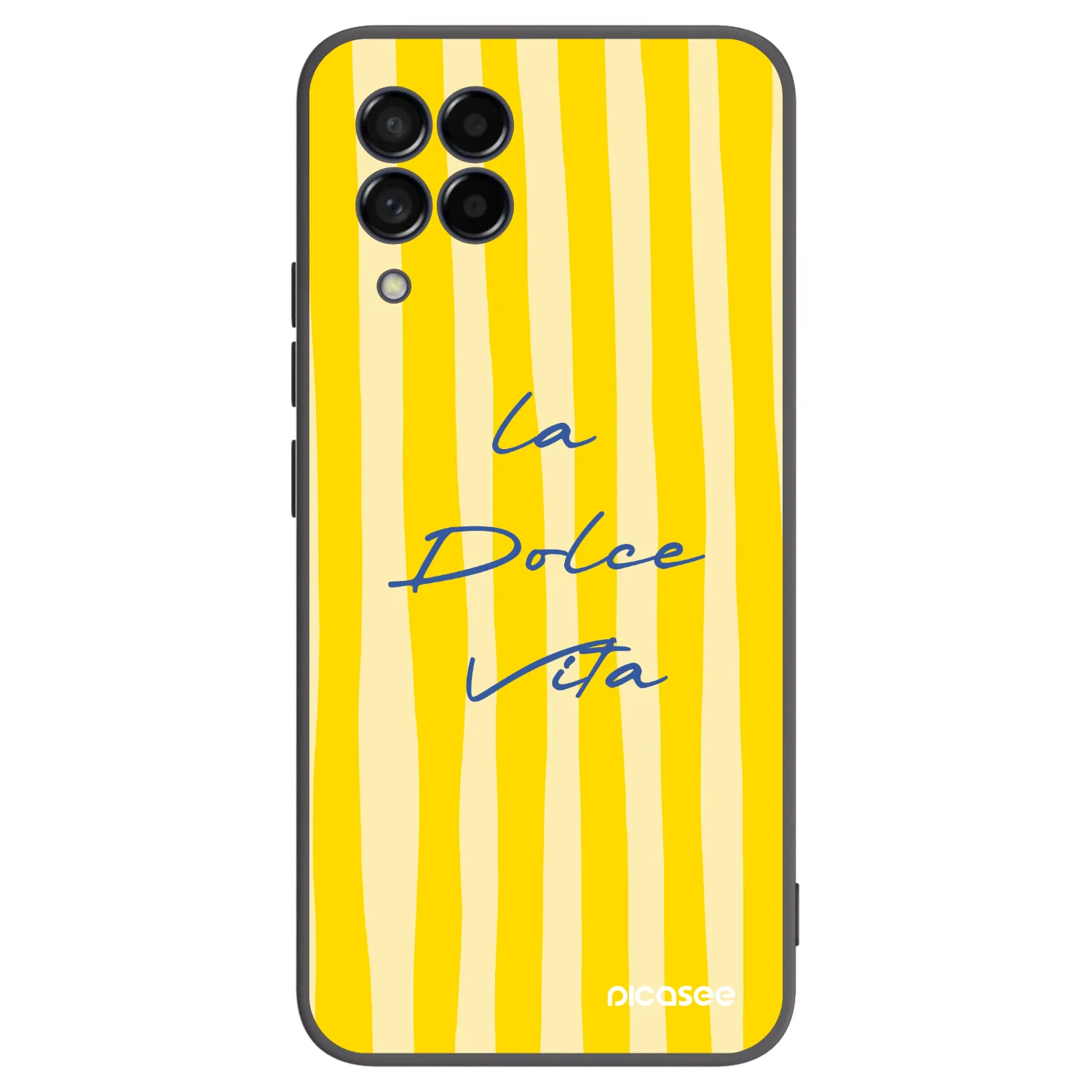 Picasee husă neagră din silicon pentru Samsung Galaxy M53 5G - Ladolcevita