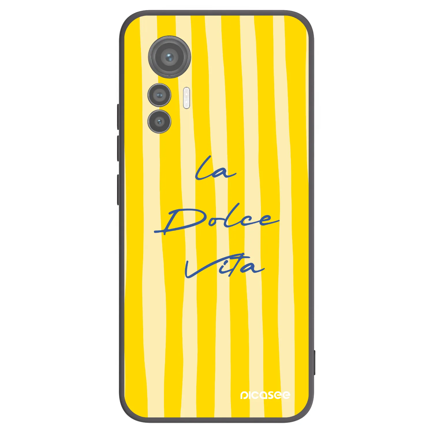 Picasee husă neagră din silicon pentru Xiaomi 12 Lite - Ladolcevita