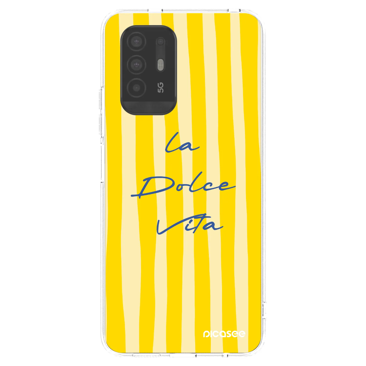 Picasee husă transparentă din silicon pentru OPPO A94 5G - Ladolcevita