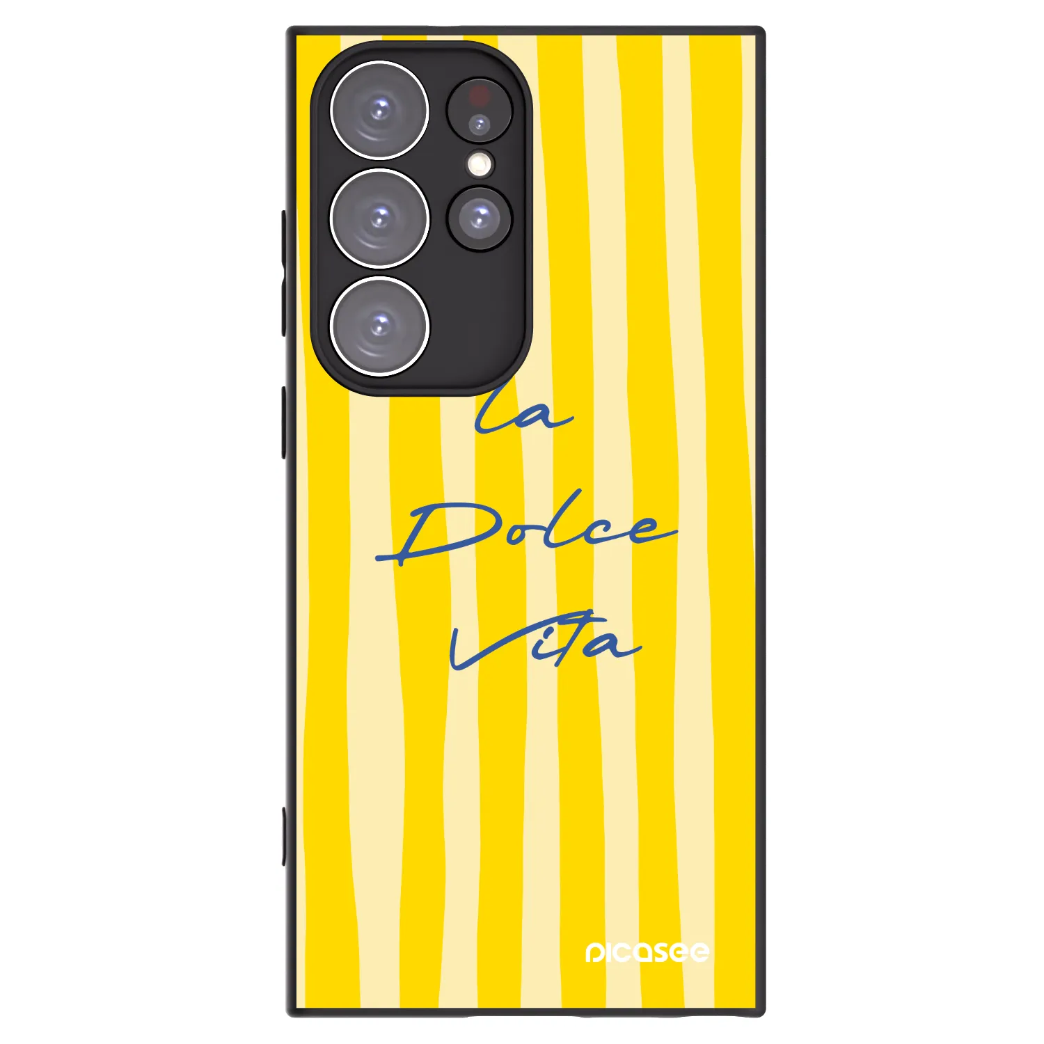 Picasee husă neagră din silicon pentru Samsung Galaxy S23 Ultra 5G - Ladolcevita
