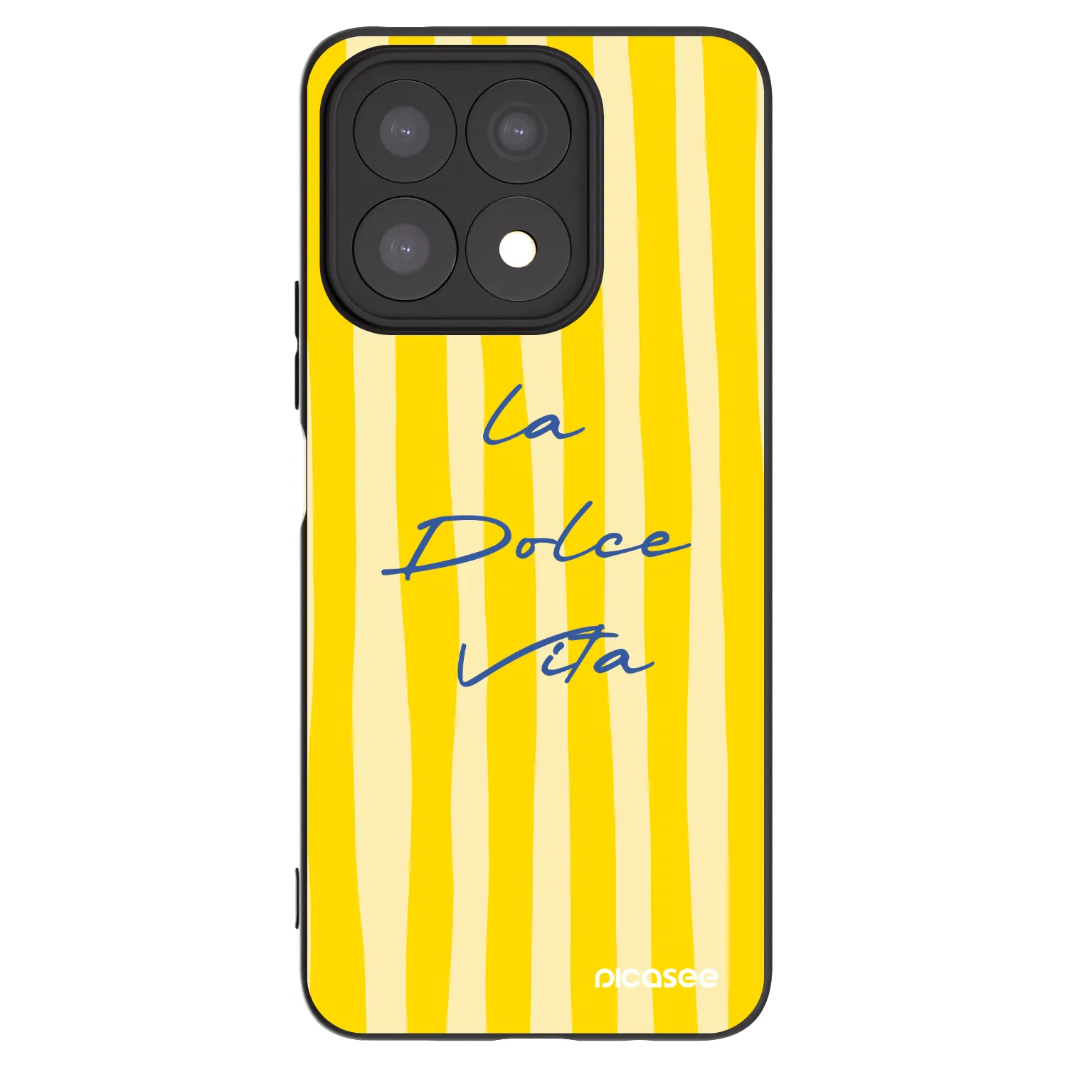Picasee husă neagră din silicon pentru Honor X8a - Ladolcevita