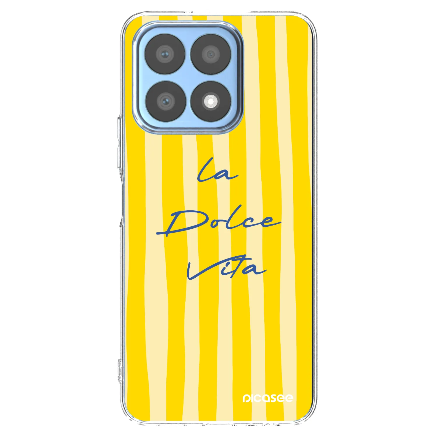 Picasee husă transparentă din silicon pentru Honor X8a - Ladolcevita