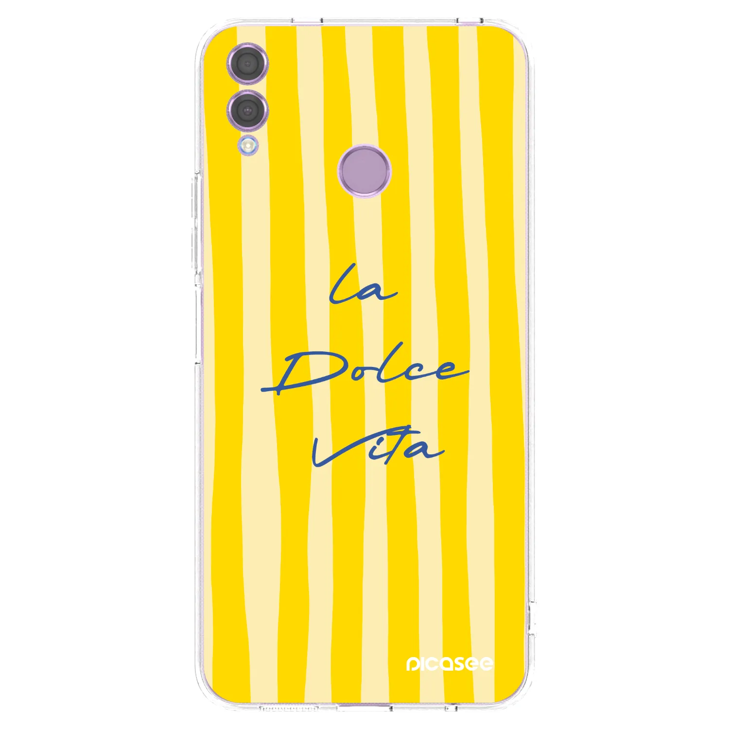Picasee husă transparentă din silicon pentru Honor 8X - Ladolcevita