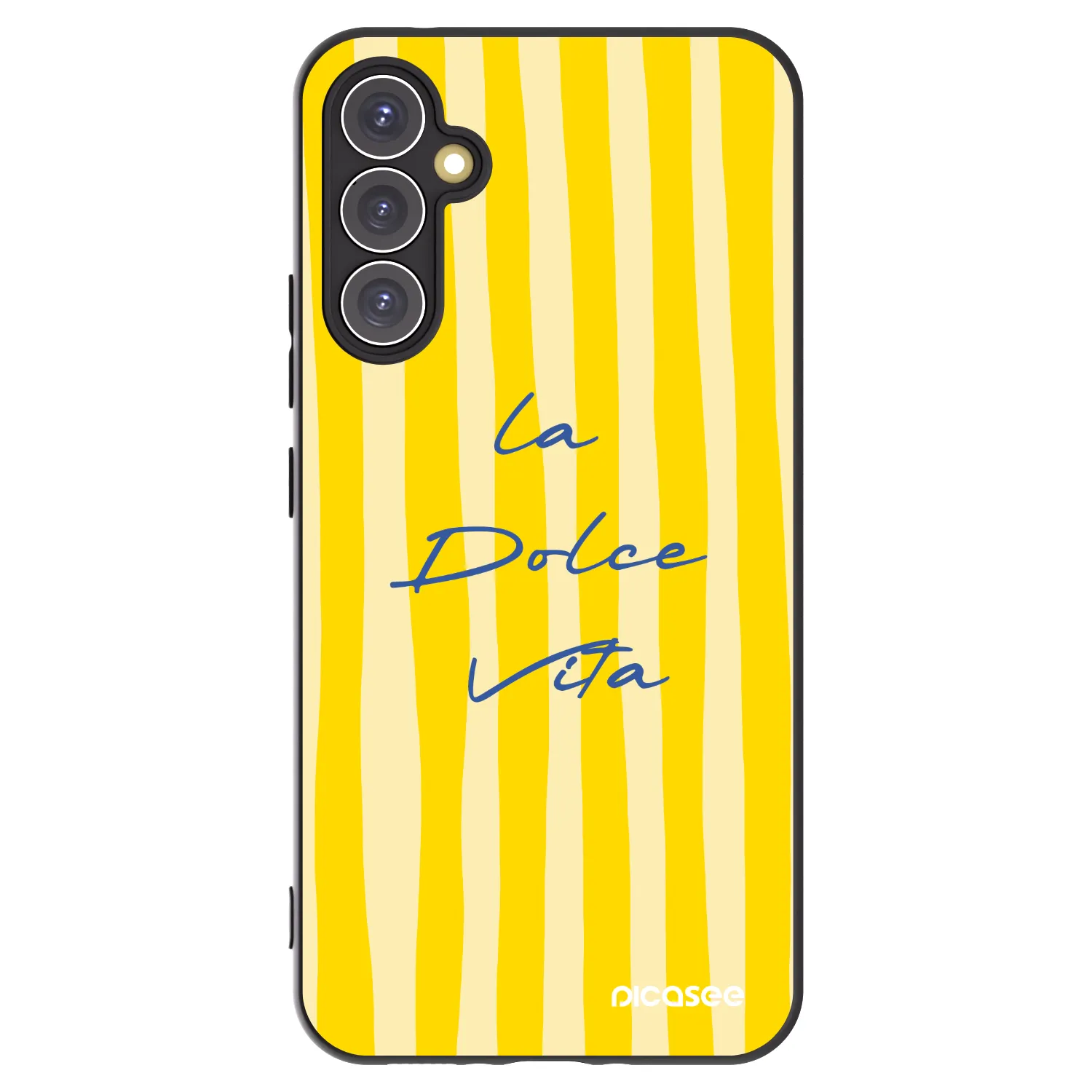 Picasee husă neagră din silicon pentru Samsung Galaxy A34 5G A346B - Ladolcevita