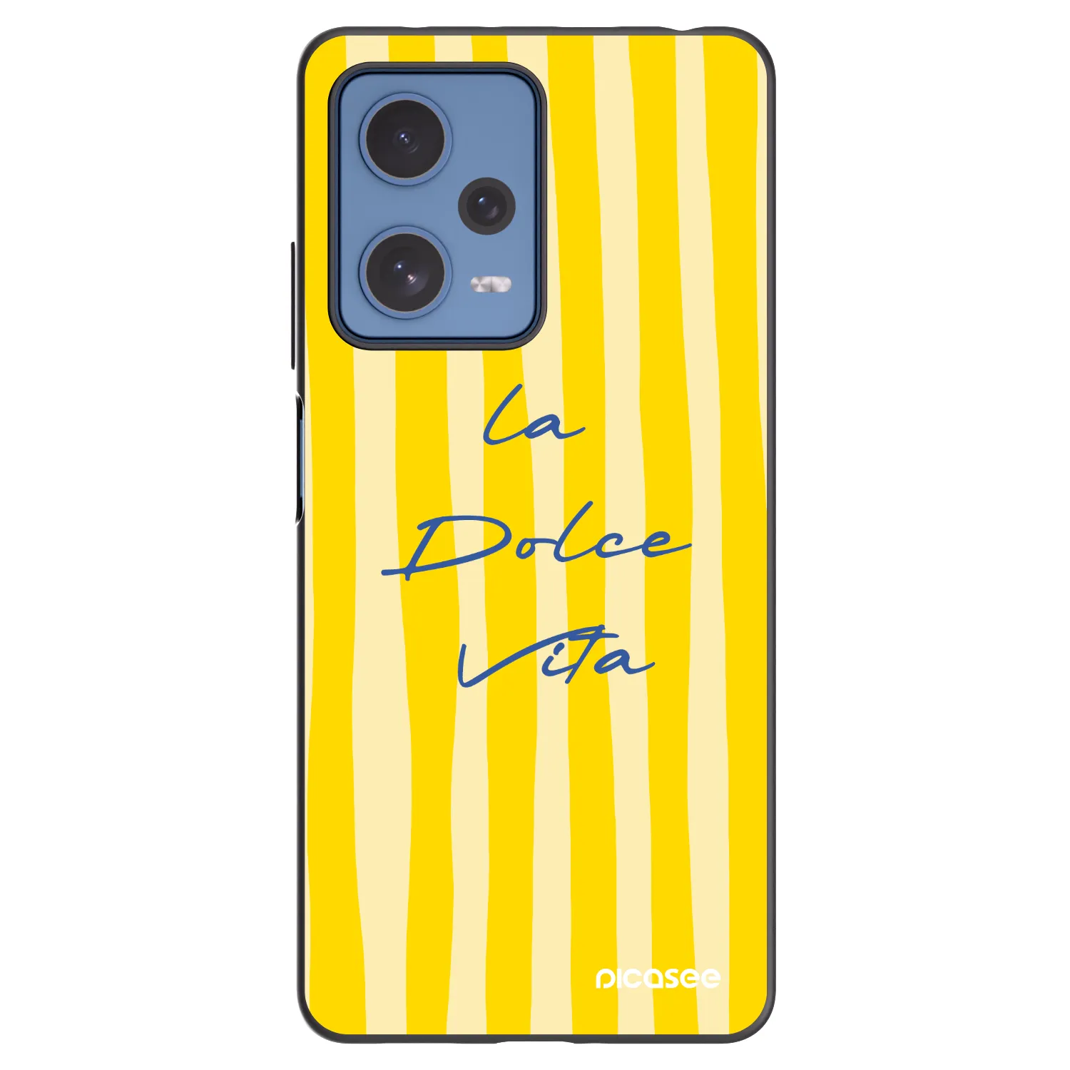 Picasee husă neagră din silicon pentru Xiaomi Redmi Note 12 Pro 5G - Ladolcevita