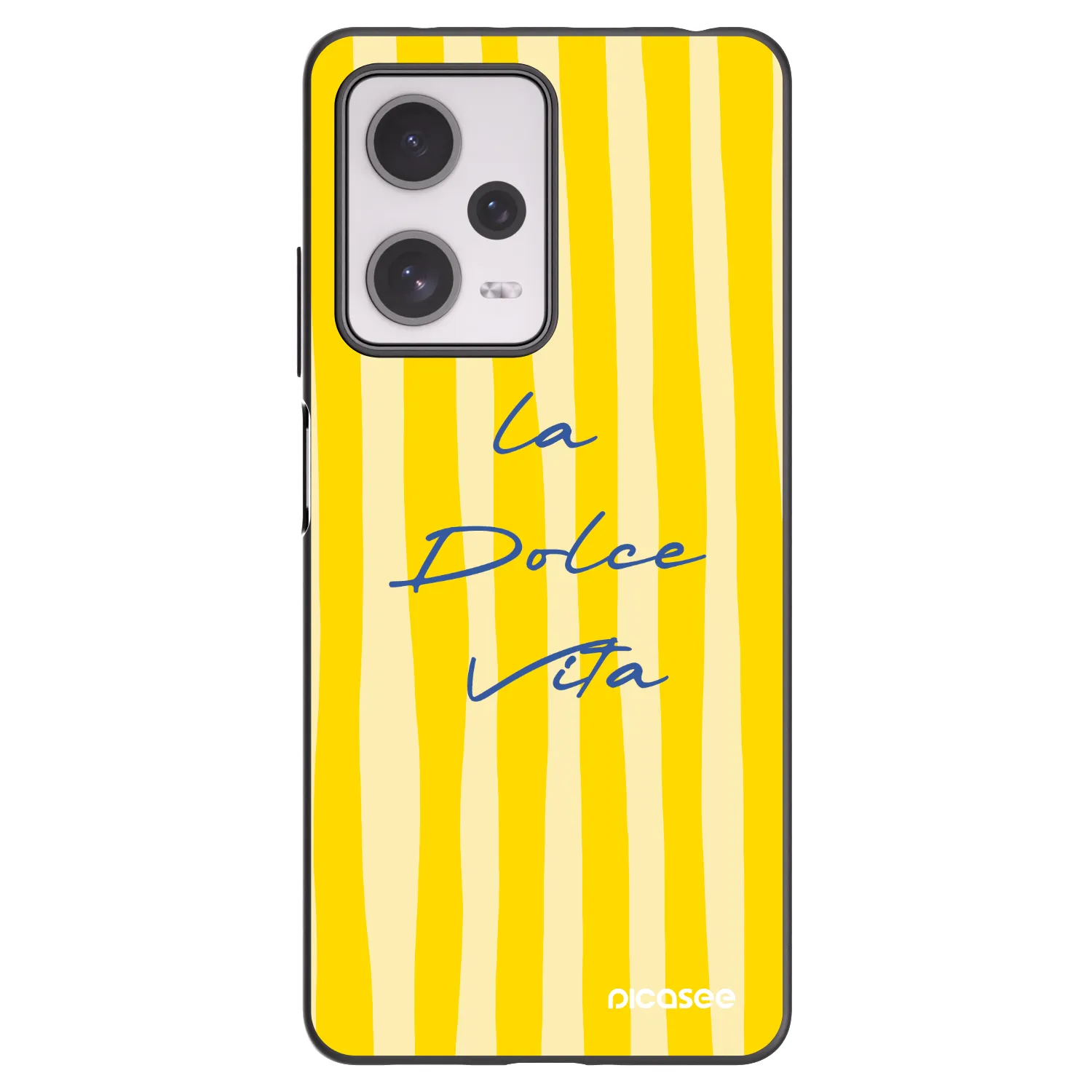Picasee husă neagră din silicon pentru Xiaomi Redmi Note 12 Pro+ 5G - Ladolcevita