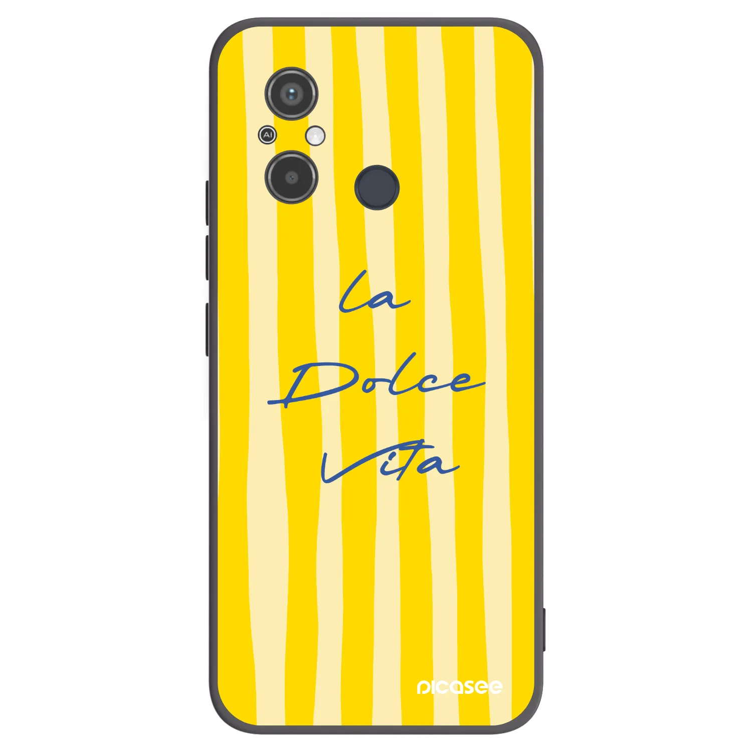 Picasee husă neagră din silicon pentru Xiaomi Redmi 12C - Ladolcevita
