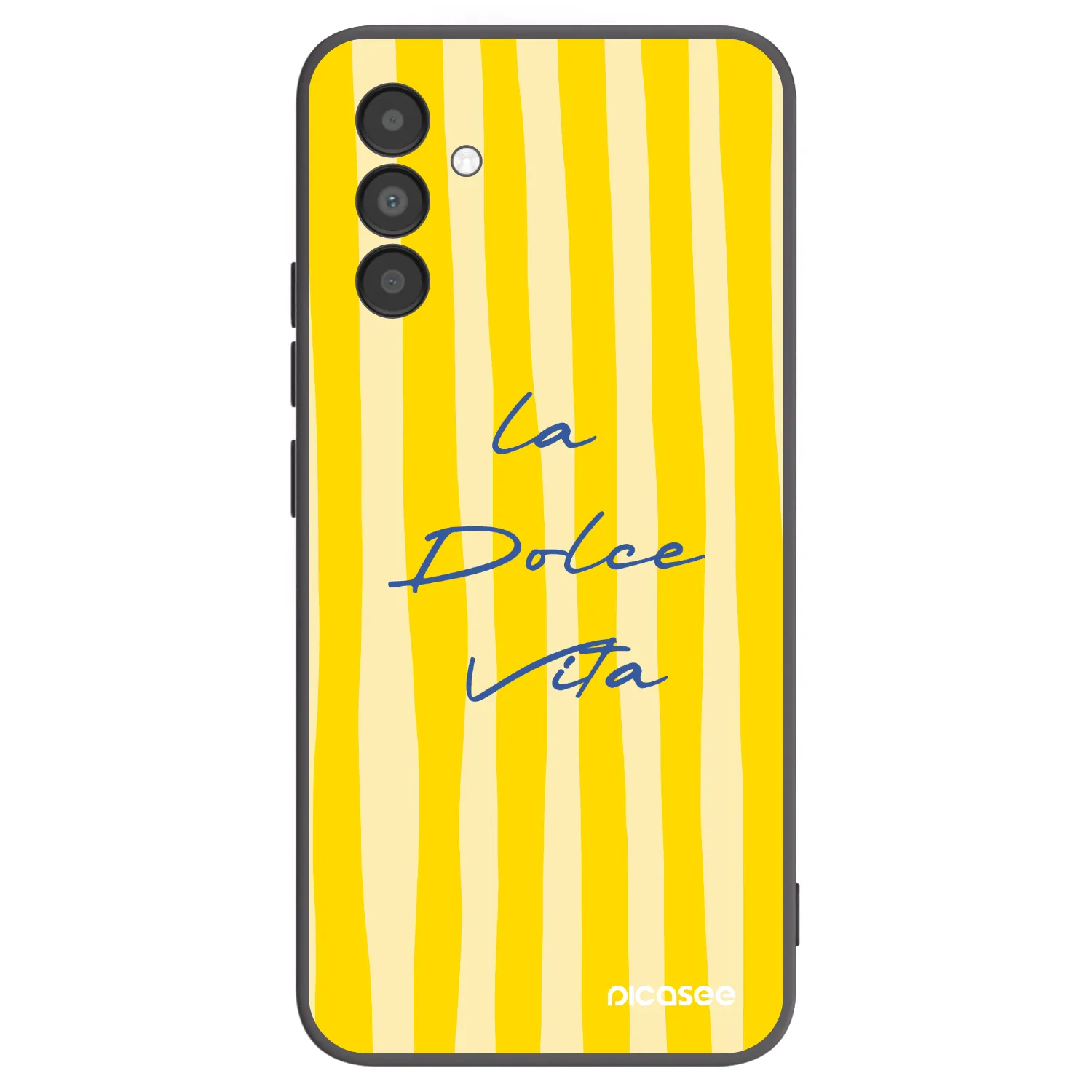 Picasee husă neagră din silicon pentru Samsung Galaxy A04s A047F - Ladolcevita