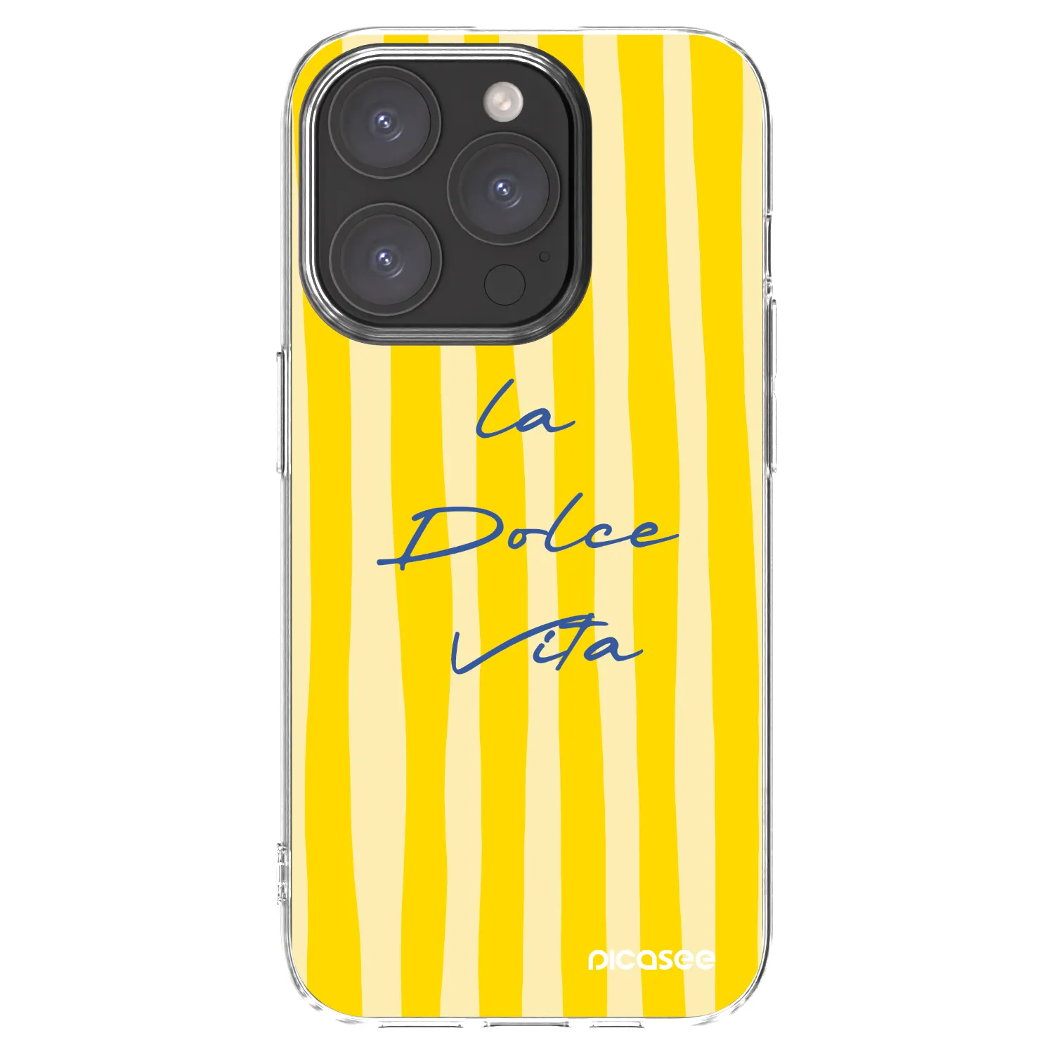 Picasee husă transparentă din silicon pentru Apple iPhone 15 Pro - Ladolcevita
