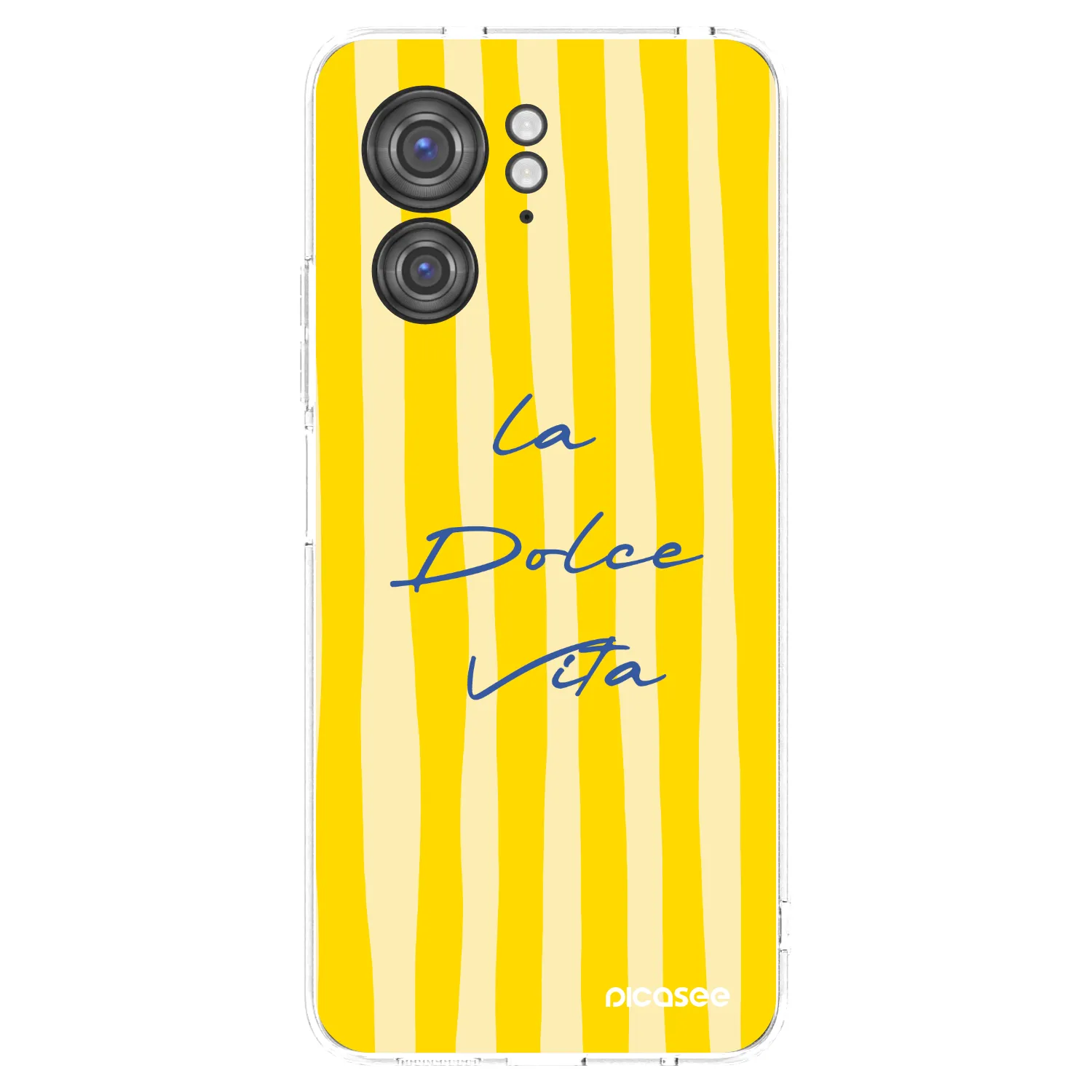 Picasee husă transparentă din silicon pentru Motorola Edge 40 - Ladolcevita