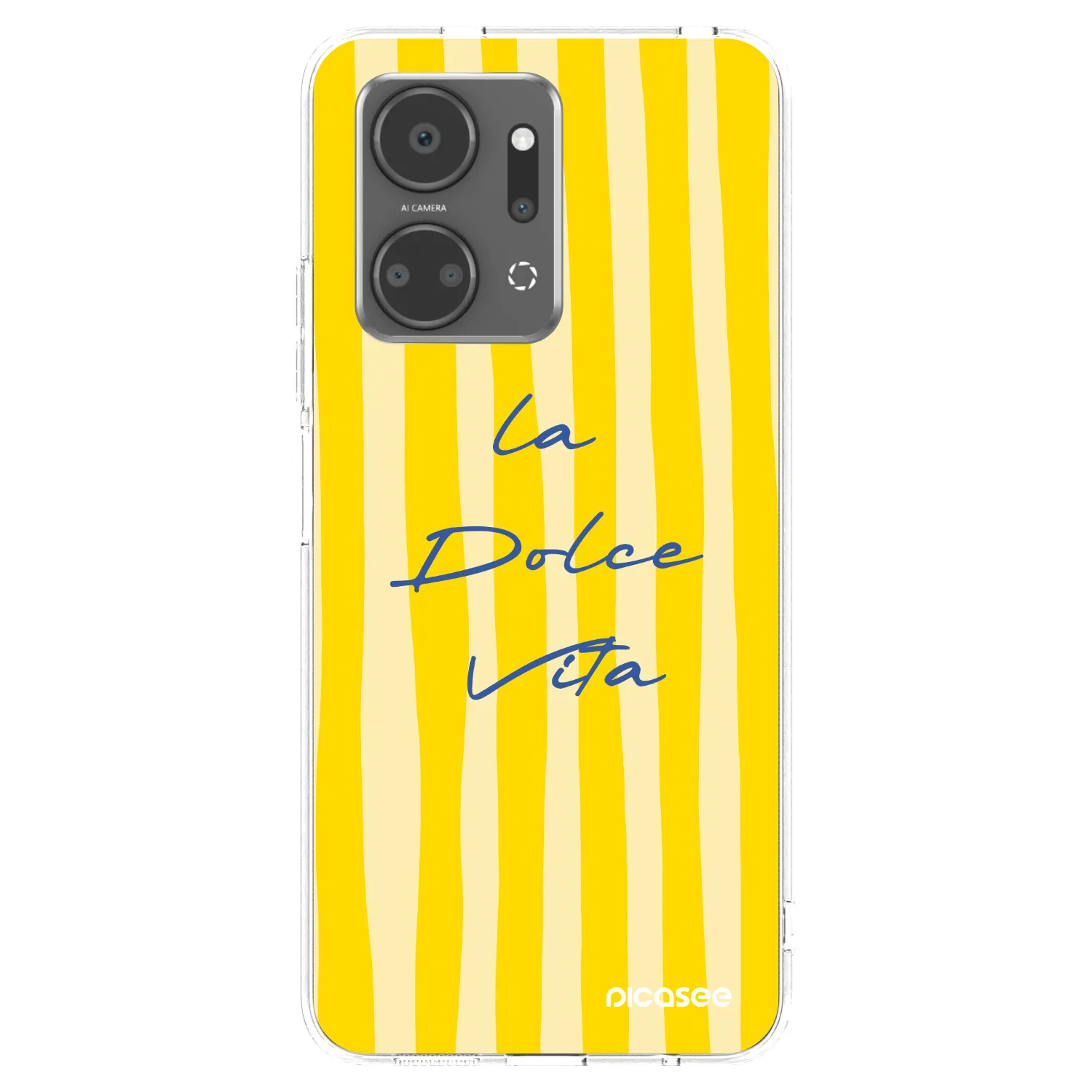 Picasee husă transparentă din silicon pentru Honor X7a - Ladolcevita