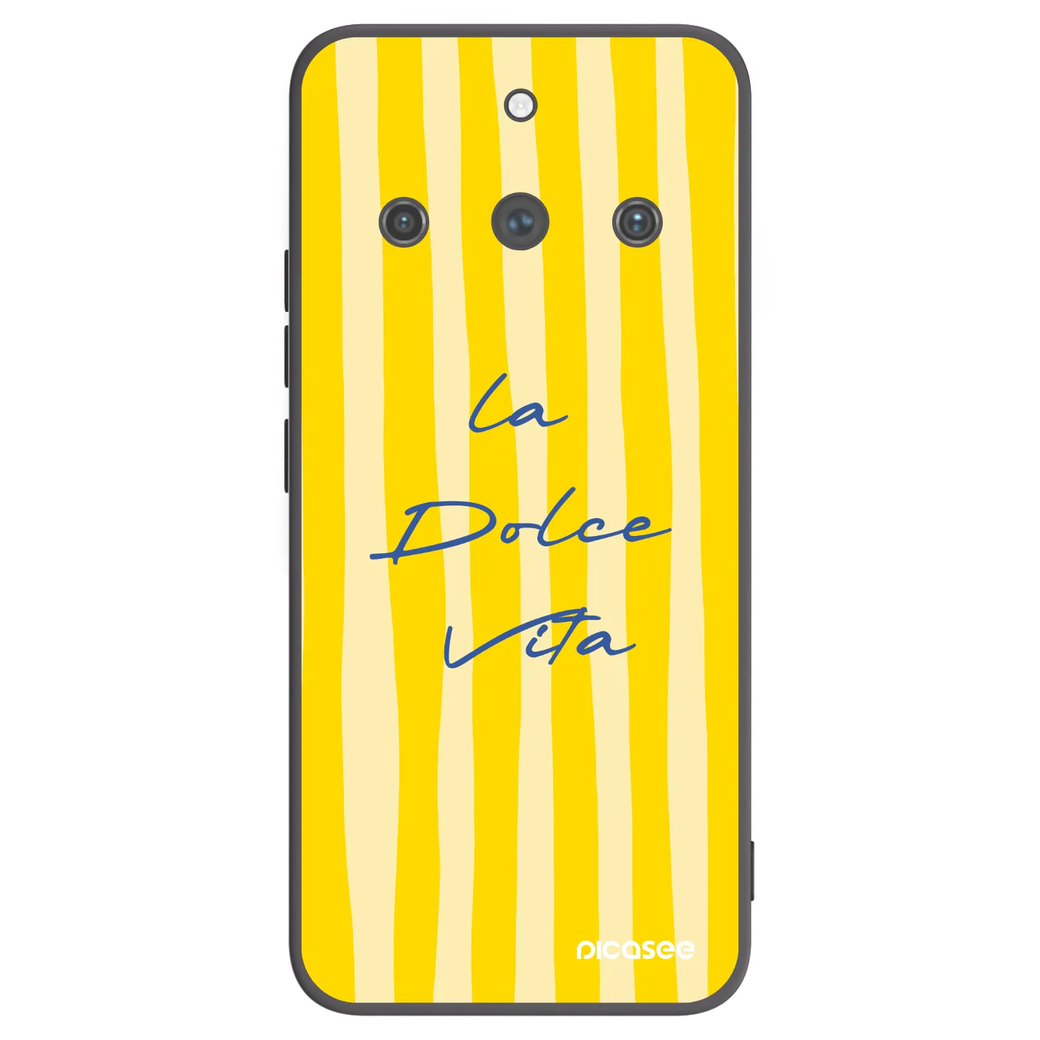 Picasee husă neagră din silicon pentru Realme 11 Pro+ - Ladolcevita