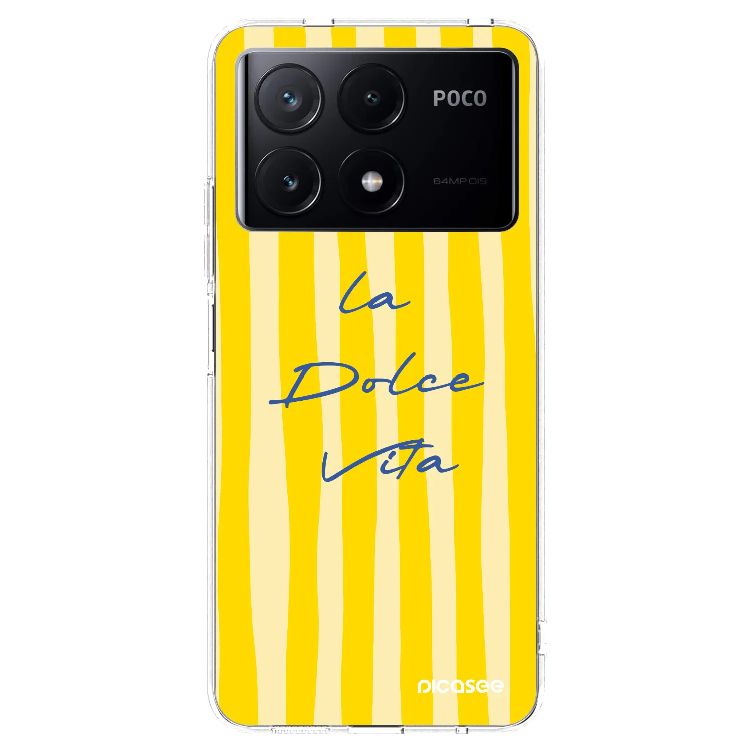 Picasee husă transparentă din silicon pentru Xiaomi Poco X6 Pro - Ladolcevita