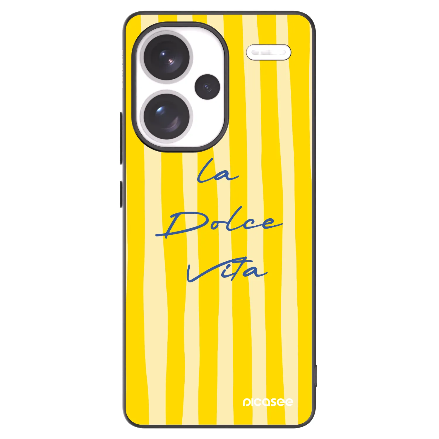 Picasee husă neagră din silicon pentru Xiaomi Redmi Note 13 Pro+ 5G - Ladolcevita