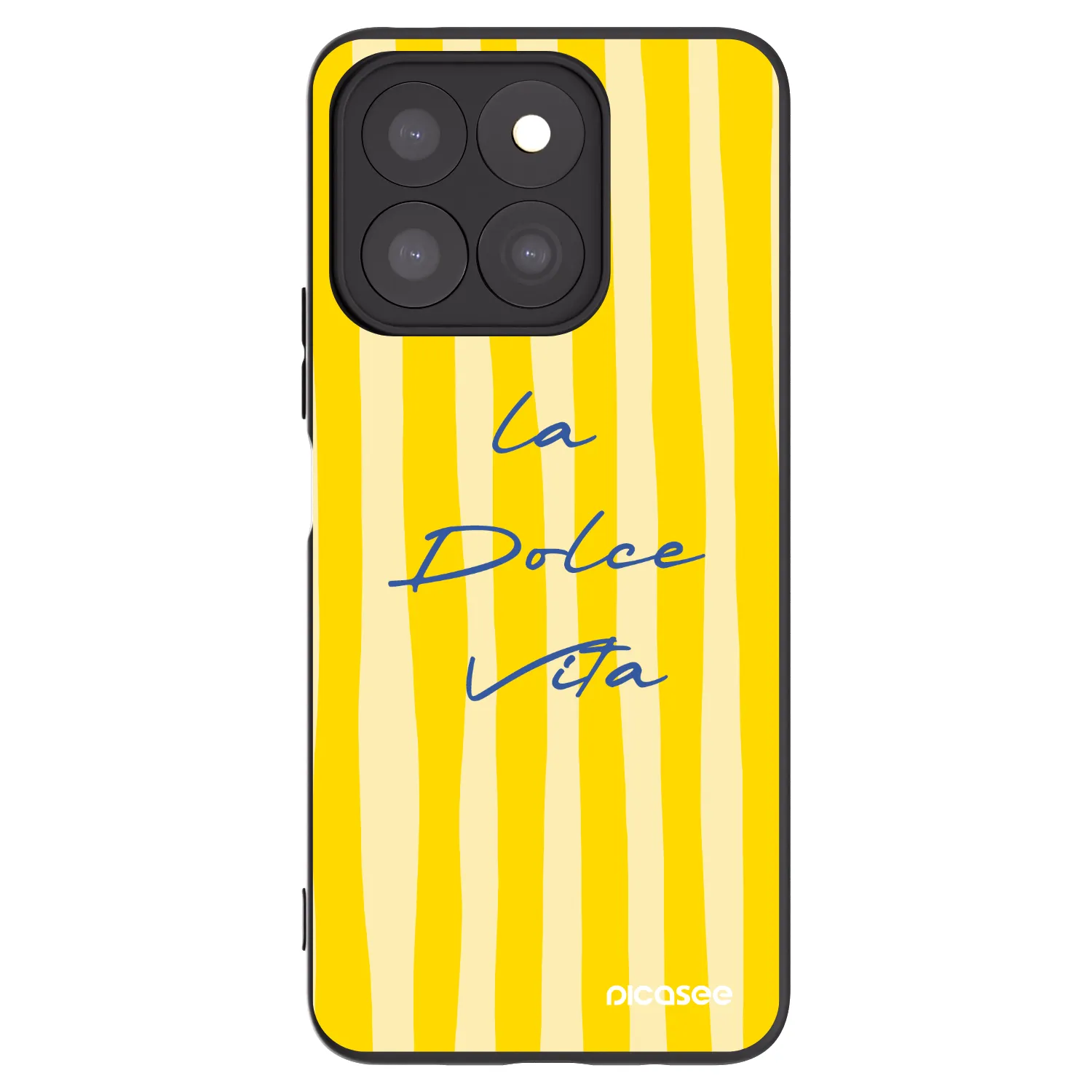 Picasee husă neagră din silicon pentru Honor X8b - Ladolcevita