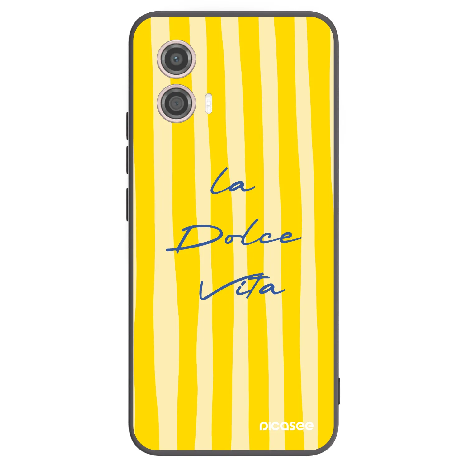 Picasee husă neagră din silicon pentru Motorola Moto G53 5G - Ladolcevita