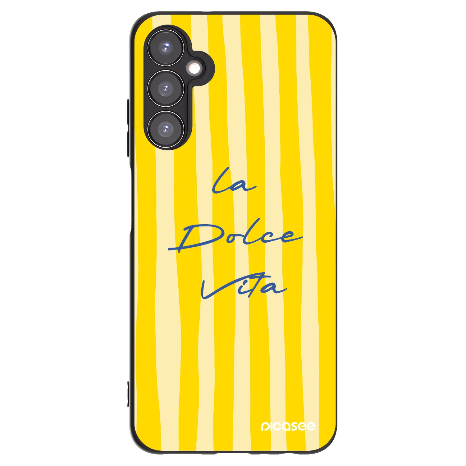 Picasee husă neagră din silicon pentru Samsung Galaxy A05s A057G - Ladolcevita