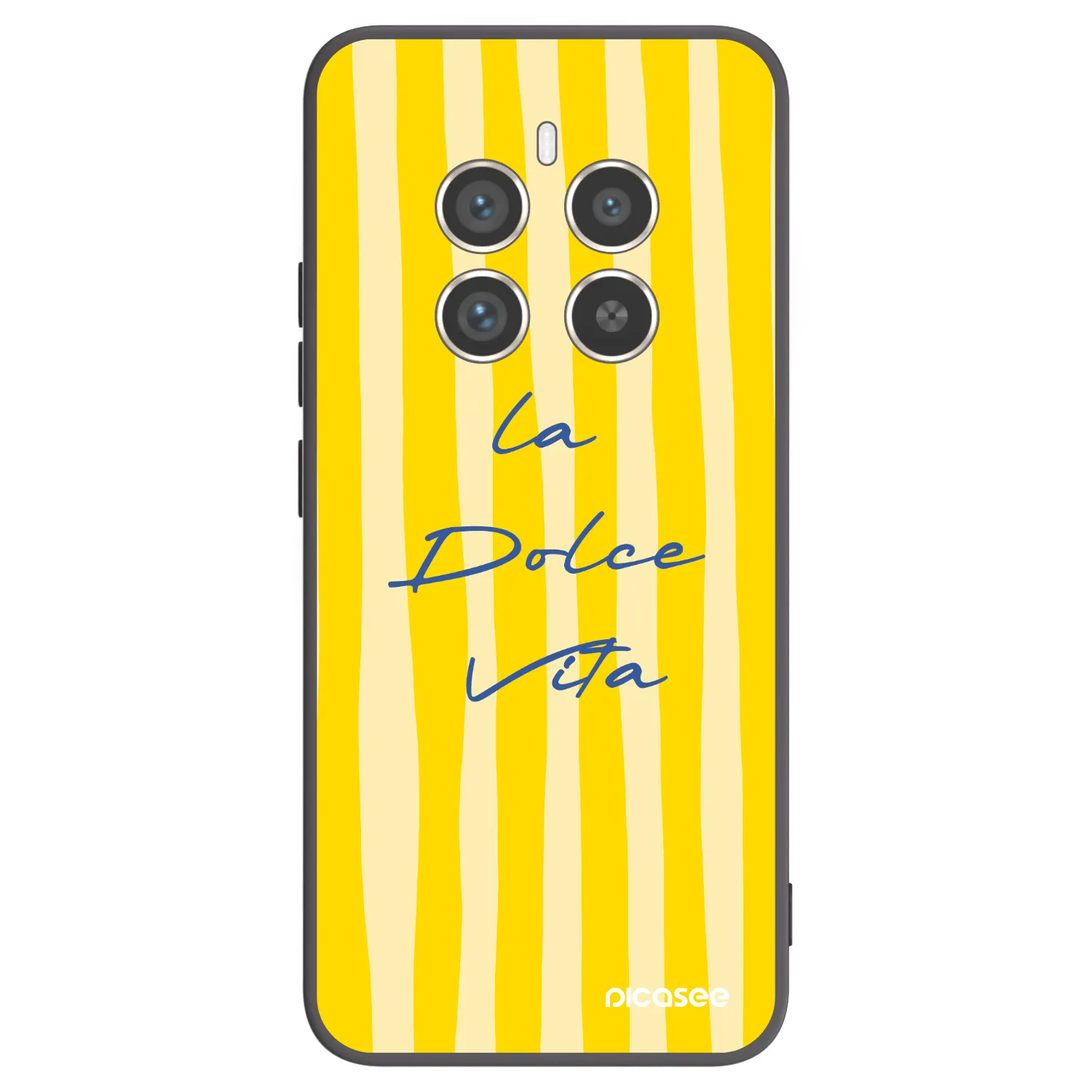 Picasee husă neagră din silicon pentru Realme 12 Pro 5G - Ladolcevita