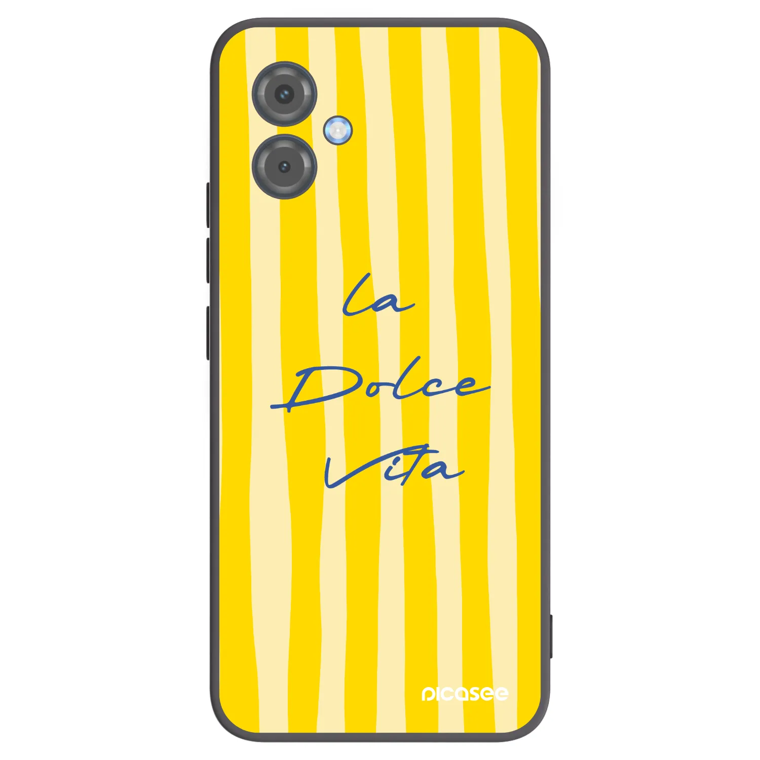 Picasee husă neagră din silicon pentru Motorola Moto G14 - Ladolcevita