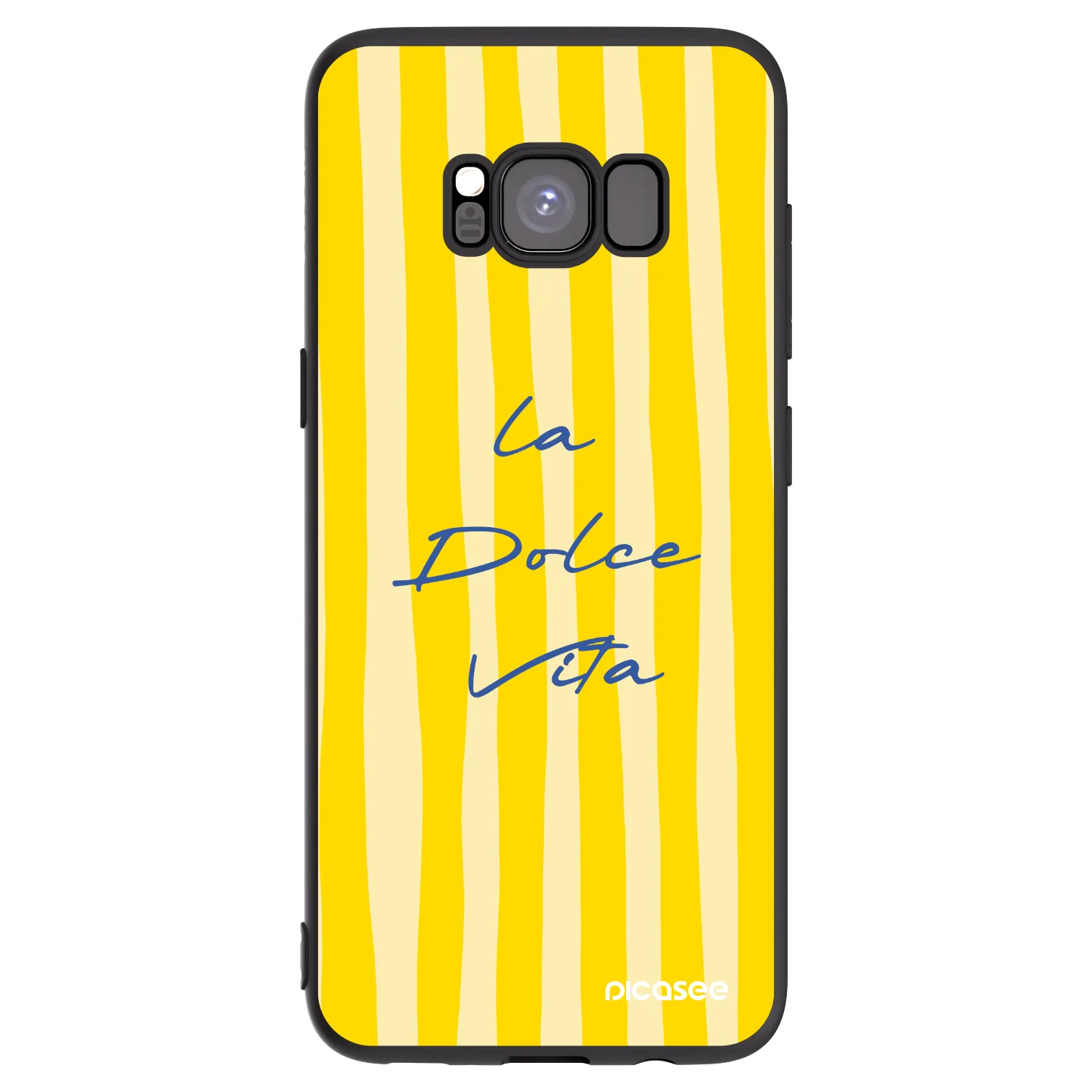 Picasee husă neagră din silicon pentru Samsung Galaxy S8 G950F - Ladolcevita