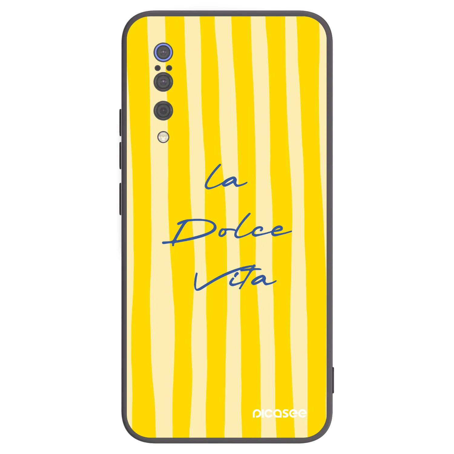 Picasee husă neagră din silicon pentru Xiaomi Mi 9 - Ladolcevita