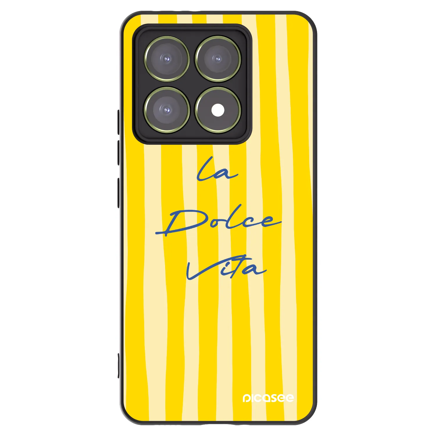 Picasee husă neagră din silicon pentru Xiaomi 14T - Ladolcevita