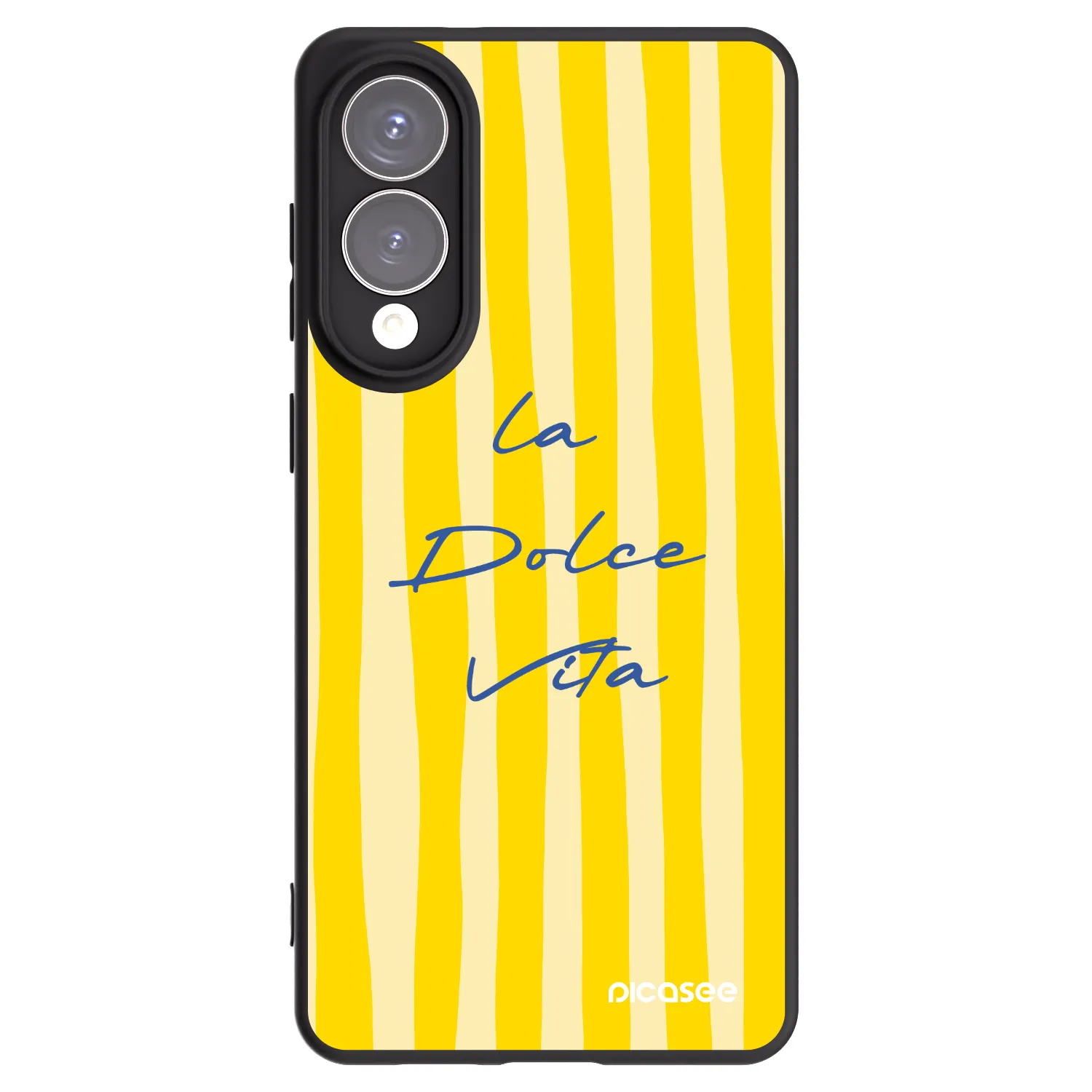 Picasee husă neagră din silicon pentru Samsung Galaxy S25 Edge 5G - Ladolcevita