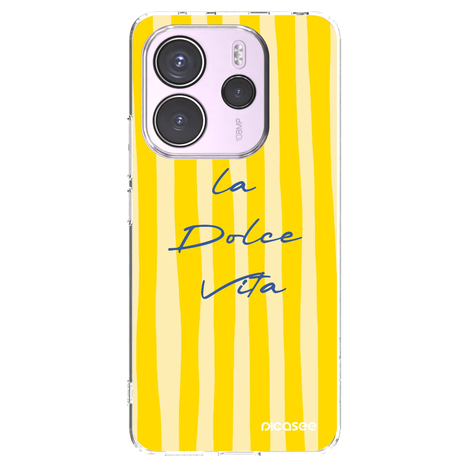 Picasee husă transparentă din silicon pentru Xiaomi Redmi Note 14 4G - Ladolcevita